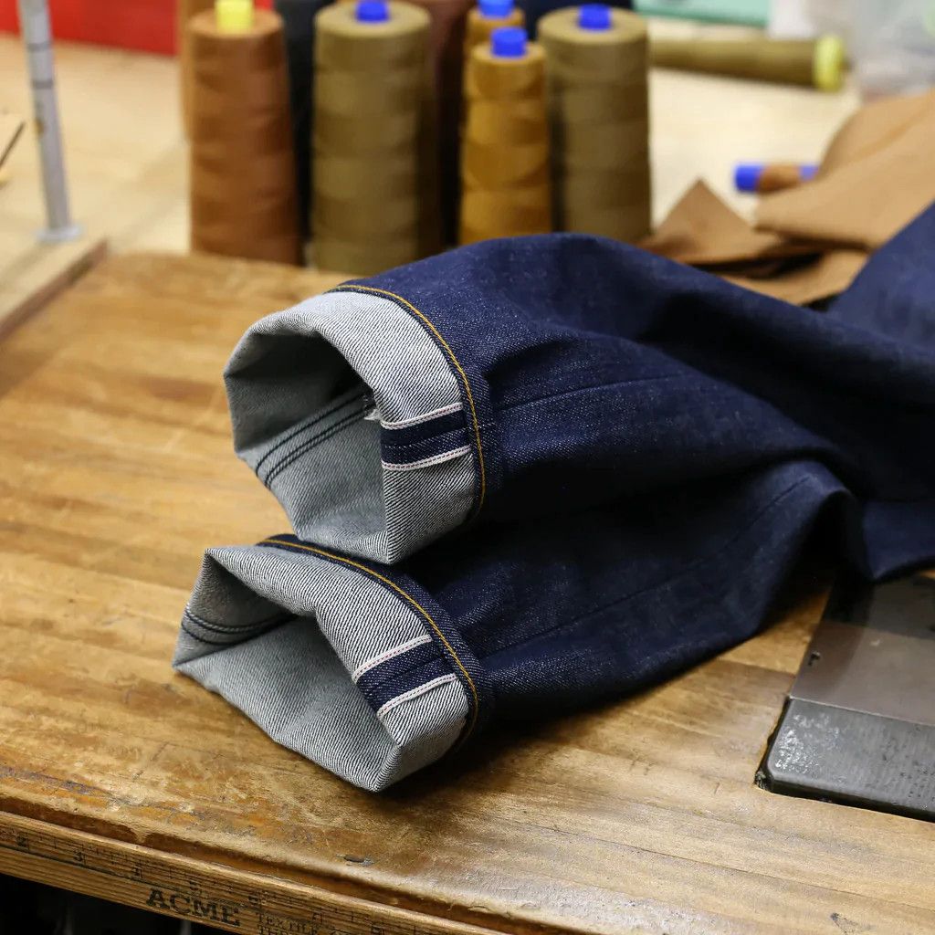Railcar Fine Goods Railcar Fine Goods Spikes x001 Slim Taper 13.5oz Jeans Size US 36 / EU 52 - 3 Thumbnail