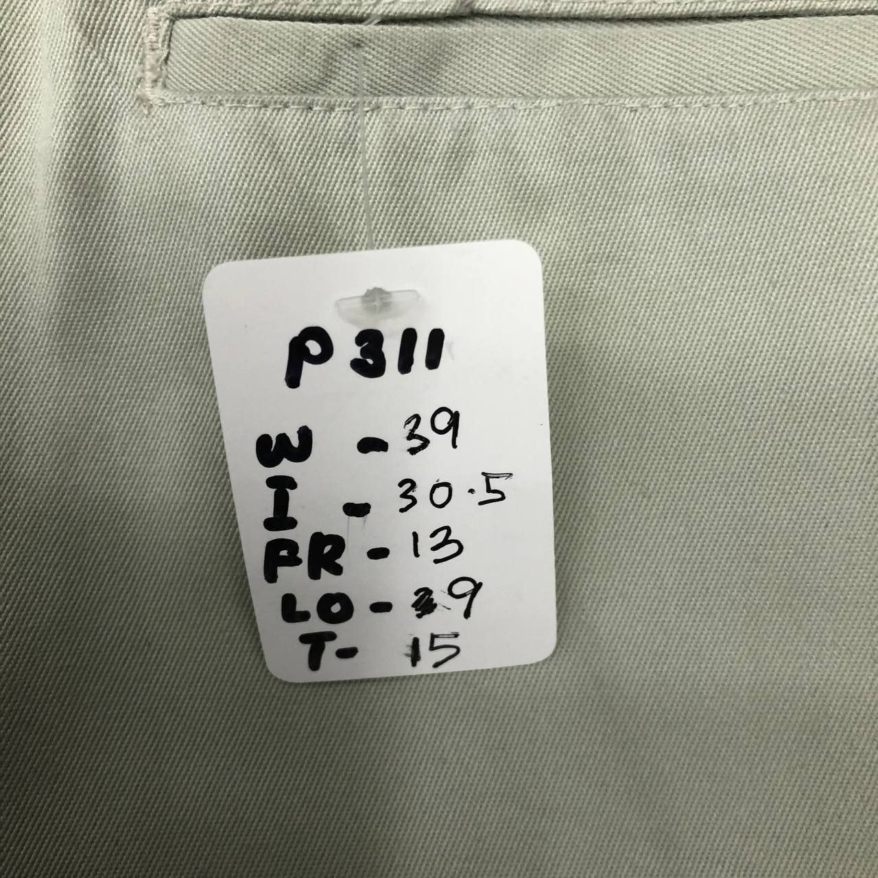 Japanese Brand P311 JICHIDO JAPAN WORKING CARGO PANT Size US 39 - 14 Thumbnail