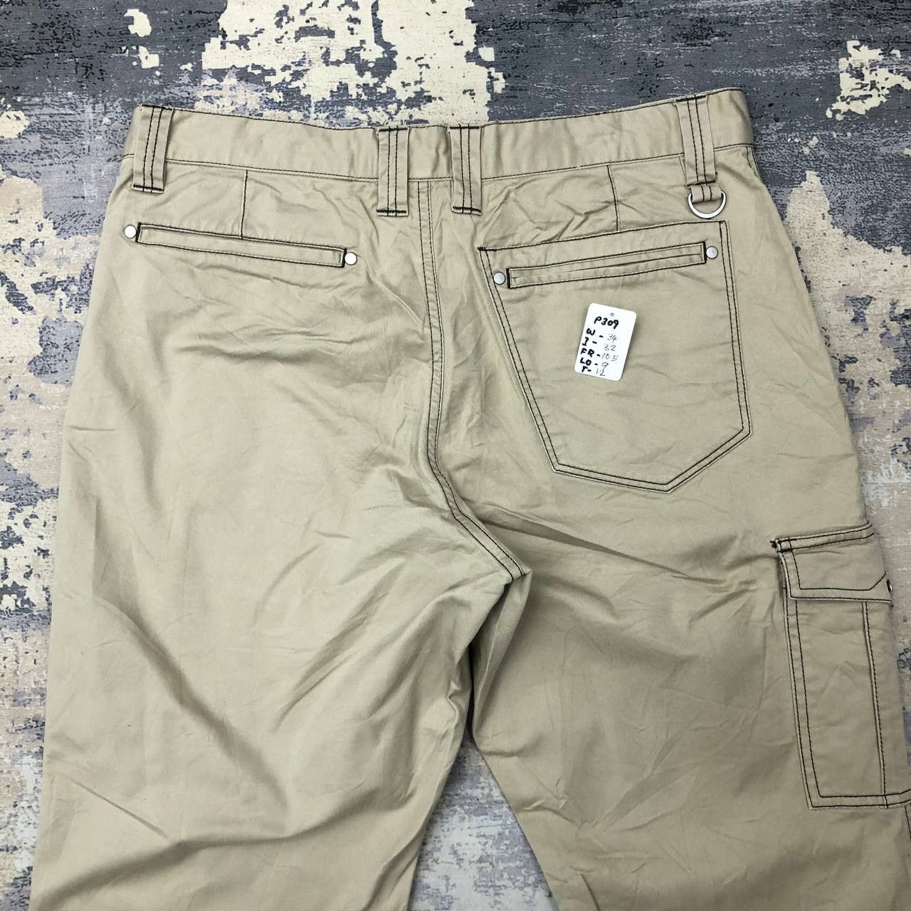 Japanese Brand P309 IGNIO JAPAN CARGO PANT Size US 34 / EU 50 - 4 Thumbnail