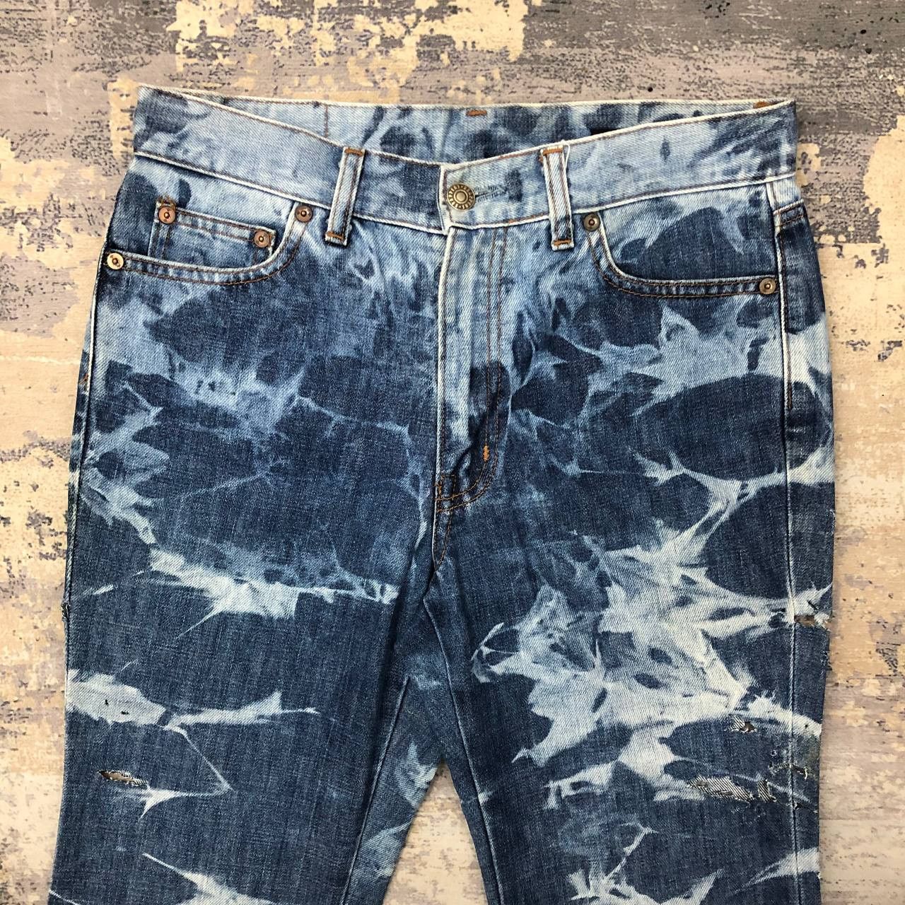 Big John × Japanese Brand P307 BRAPPERS X BIG JOHN FLARED DENIM JEANS Size US 30 / EU 46 - 3 Thumbnail