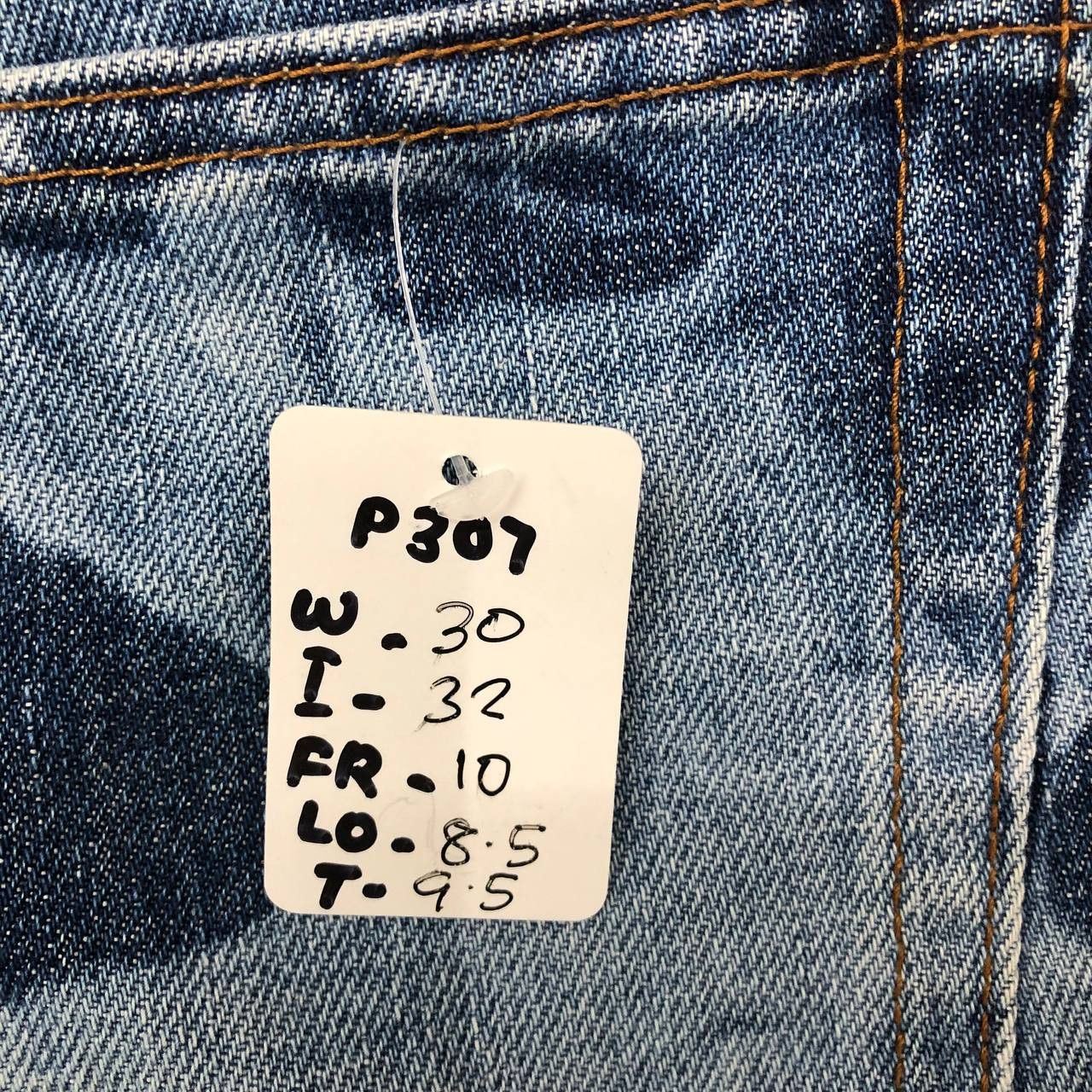 Big John × Japanese Brand P307 BRAPPERS X BIG JOHN FLARED DENIM JEANS Size US 30 / EU 46 - 15 Thumbnail