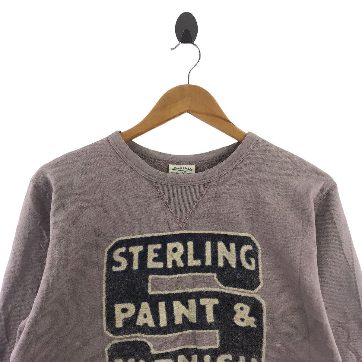 STERLING PAINT & VARNISH Embroidered Design Purple
