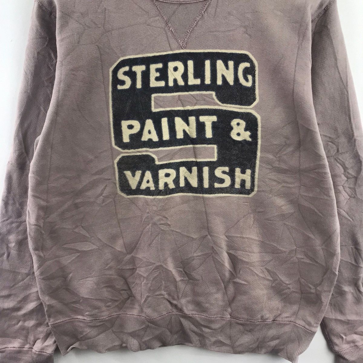 STERLING PAINT & VARNISH Embroidered Design Purple