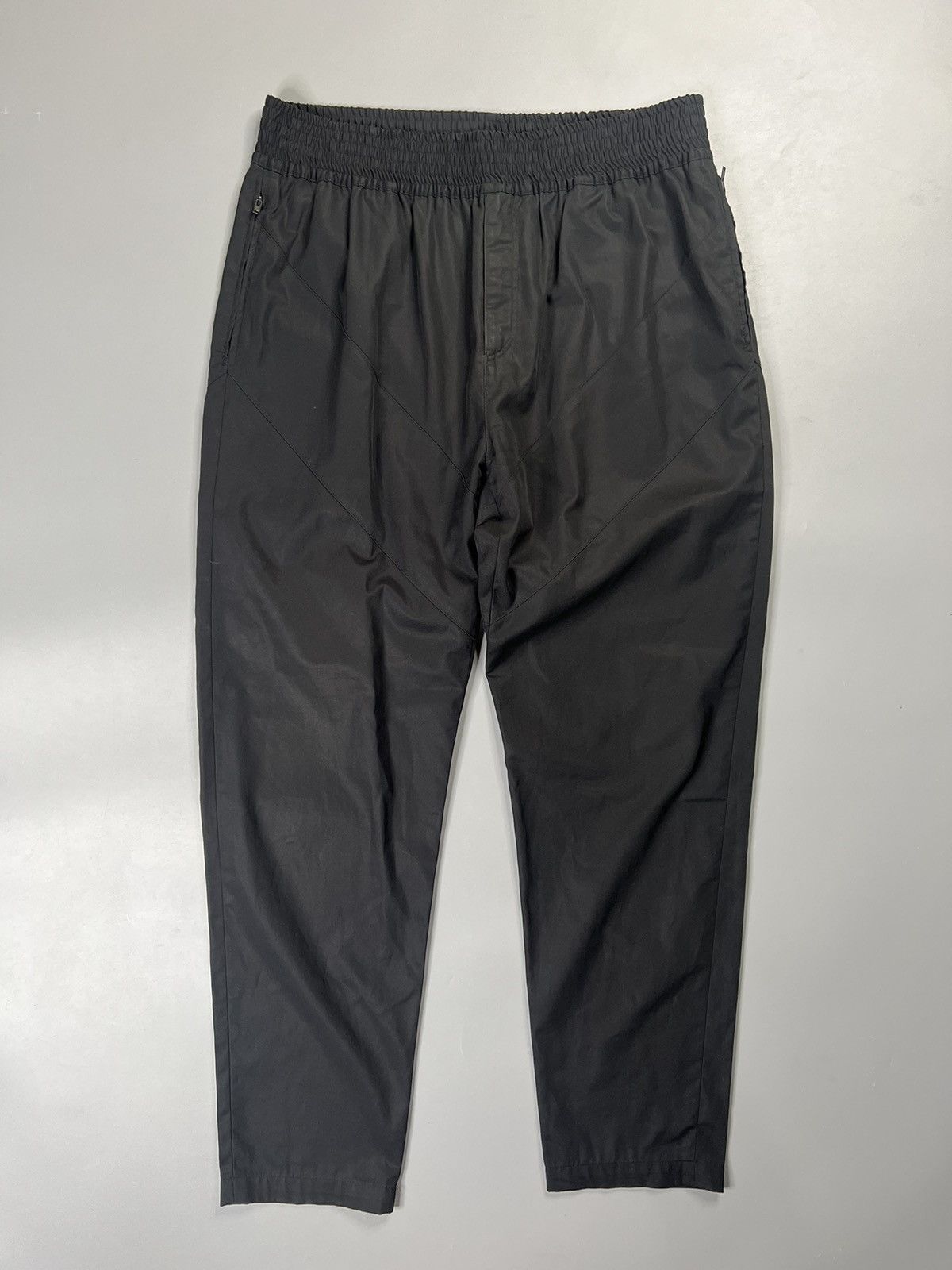 image of Givenchy X Ricardo Tisci V Panelled Cotton Pants in Black, Men's (Size 34)