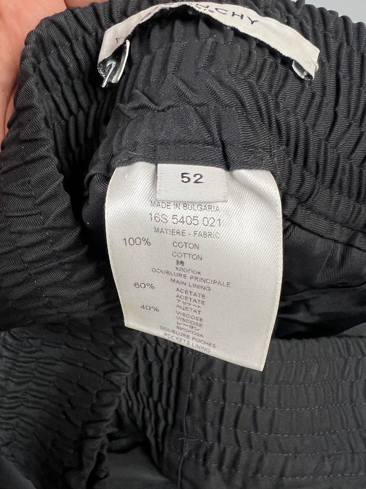 Givenchy Givenchy x Ricardo Tisci S/S 16 V Panelled Cotton Pants Size US 34 / EU 50 - 13 Thumbnail