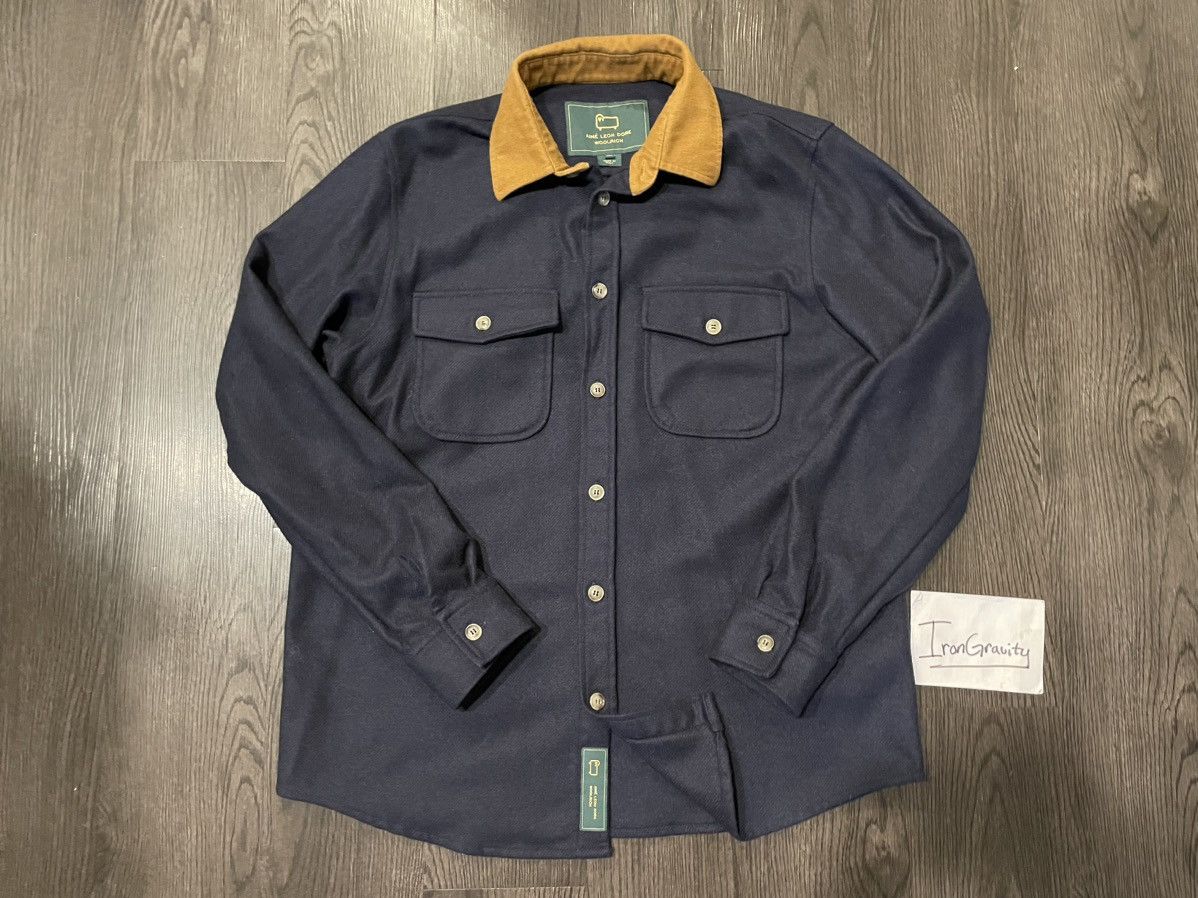 Aime Leon Dore Aime Leon Dore ALD x Woolrich Moleskin Button Shirt Size XL Size US XL / EU 56 / 4 - 1 Thumbnail