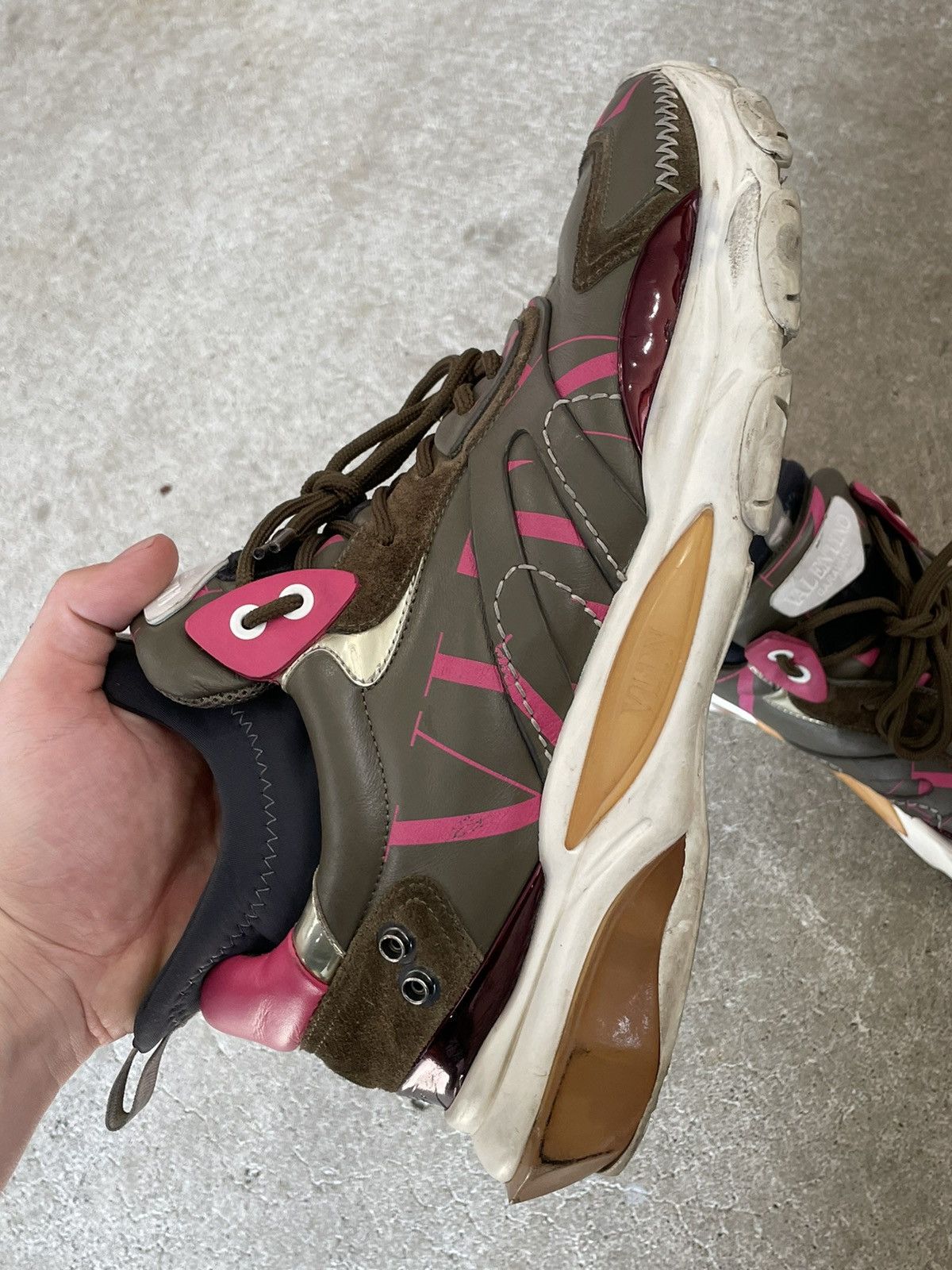 Valentino Valentino Bounce Runner Size US 11 / EU 44 - 12 Thumbnail