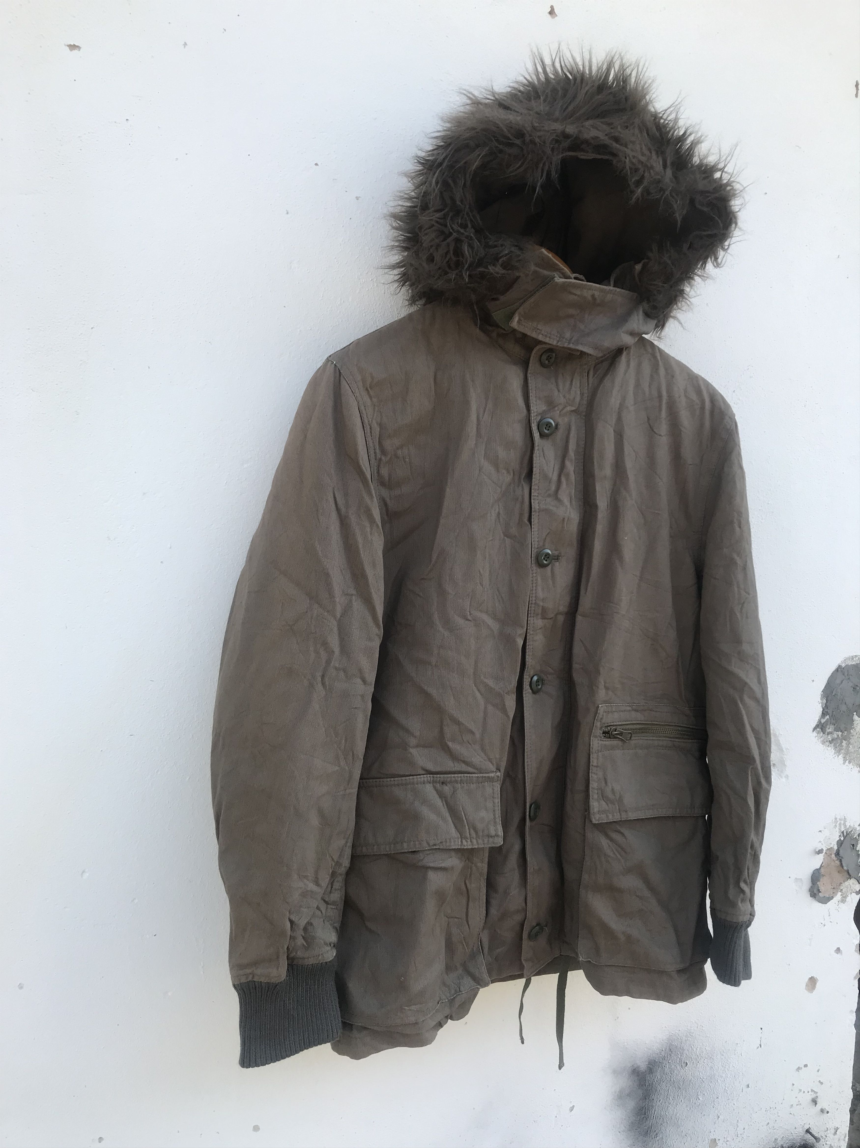 Japanese Brand × PPFM PPFM Military Fux Fur Jacket Size US M / EU 48-50 / 2 - 2 Thumbnail