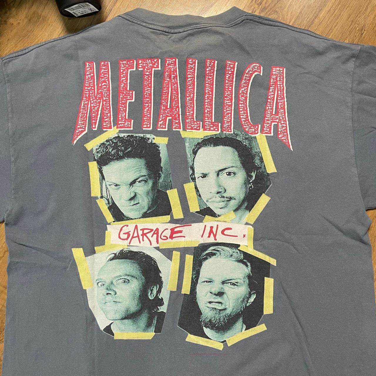 Vintage 98’s Band Metallica Metal LineUp Garage Inc Album