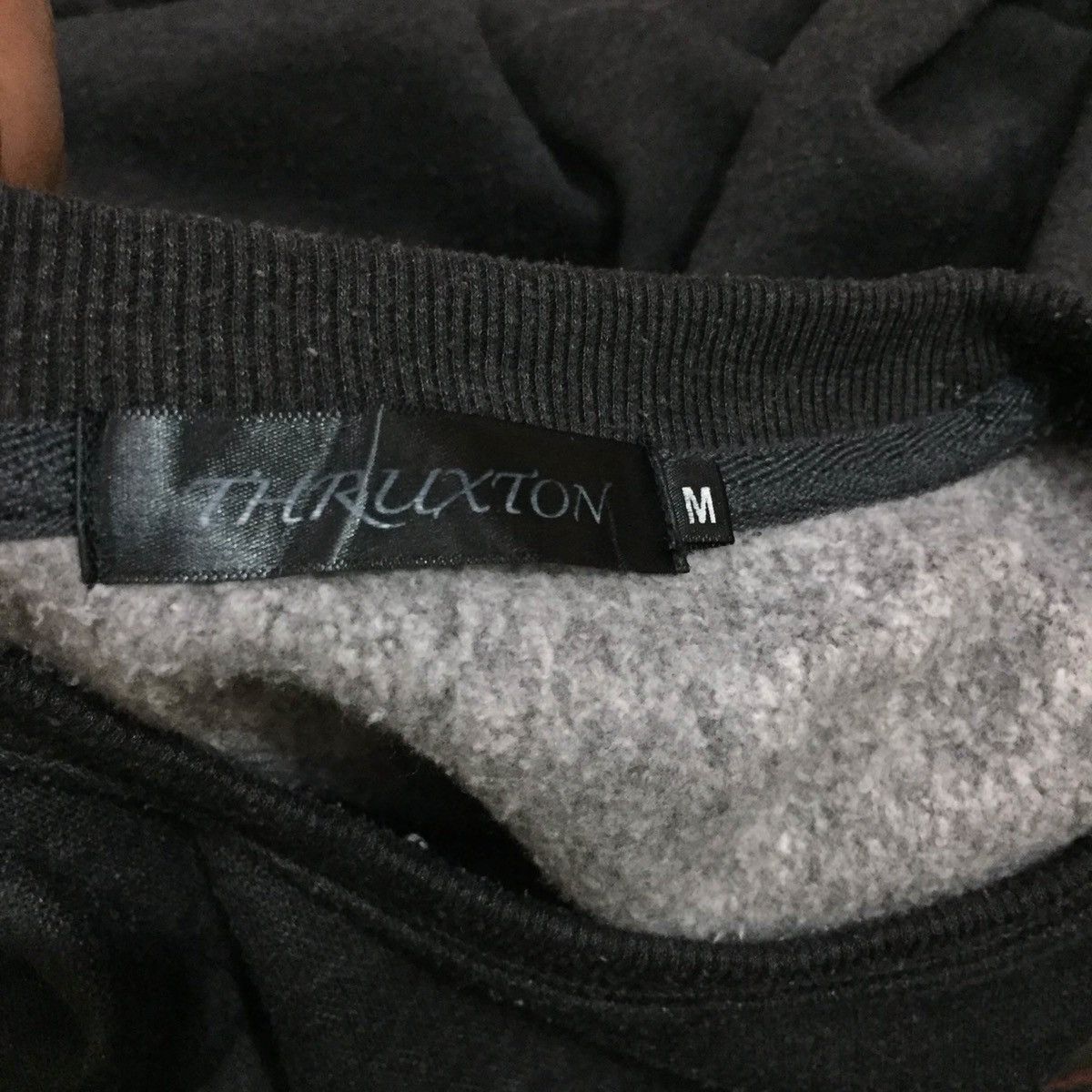 Japanese Brand Thruxton Sweatshirt spellout KEEP YOUR SELF size M Size US M / EU 48-50 / 2 - 7 Thumbnail