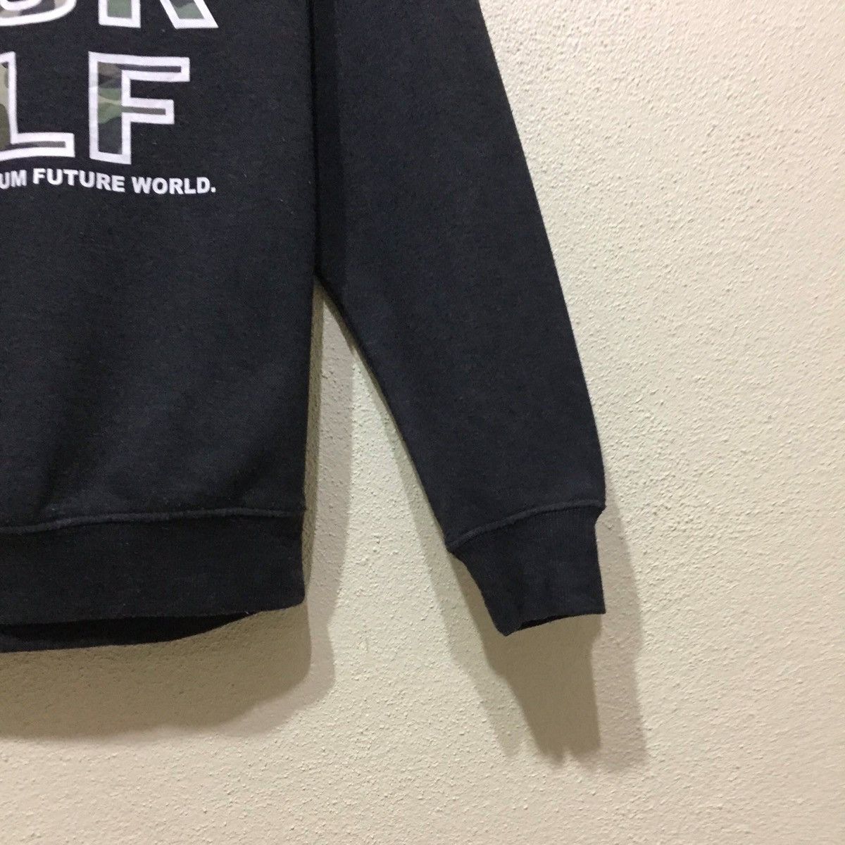 Japanese Brand Thruxton Sweatshirt spellout KEEP YOUR SELF size M Size US M / EU 48-50 / 2 - 3 Thumbnail