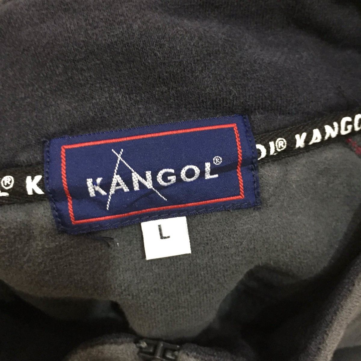 Kangol × Vintage Vintage Kangol Sweatshirt Spellout Big Logo size L Size US L / EU 52-54 / 3 - 9 Thumbnail