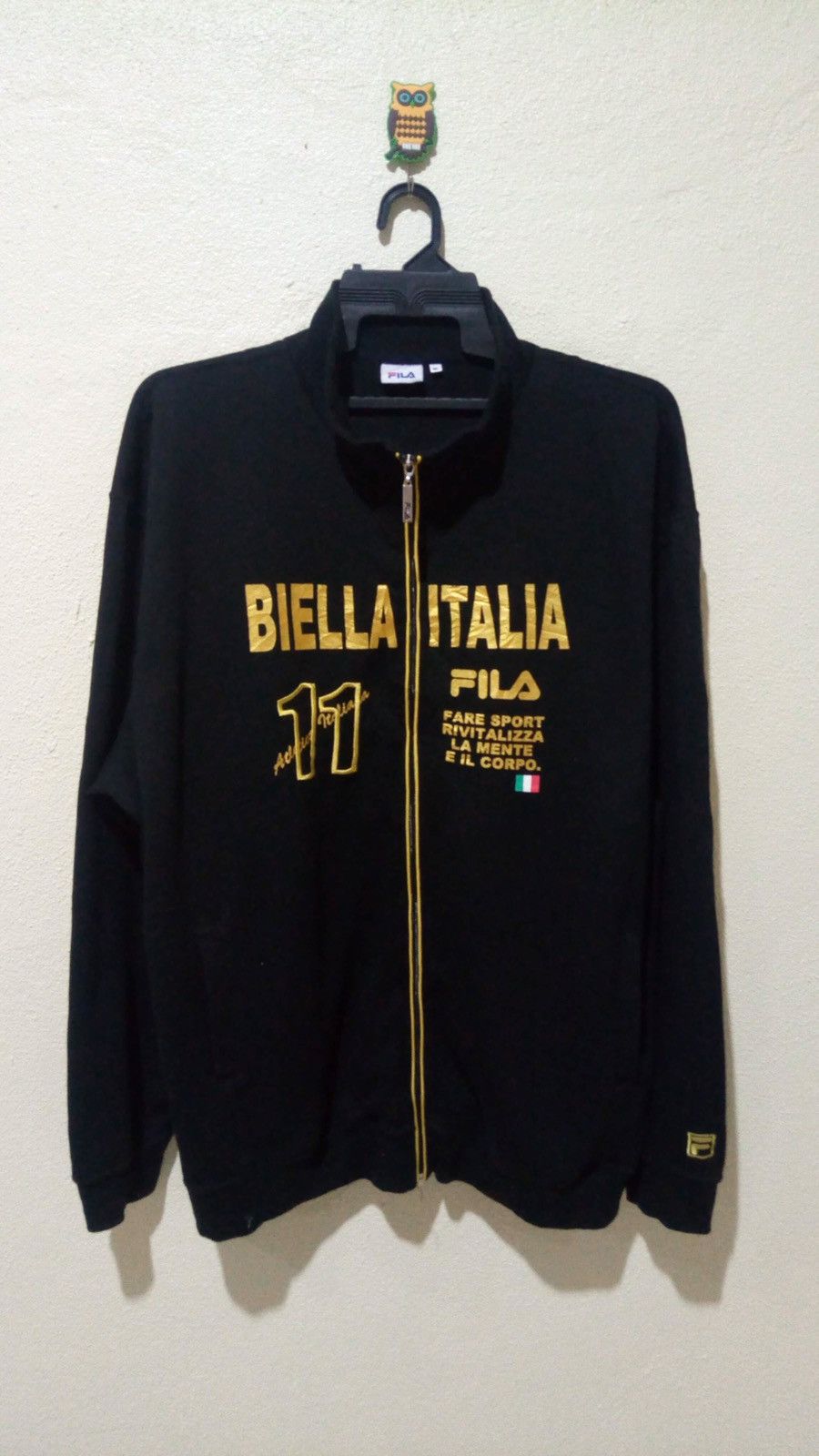 Fila × Vintage Vintage Fila Sweatshirt Spell out Oversized 4L fits XXL Size US XXL / EU 58 / 5 - 1 Thumbnail