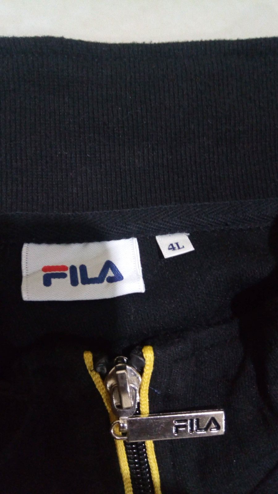 Fila × Vintage Vintage Fila Sweatshirt Spell out Oversized 4L fits XXL Size US XXL / EU 58 / 5 - 9 Thumbnail