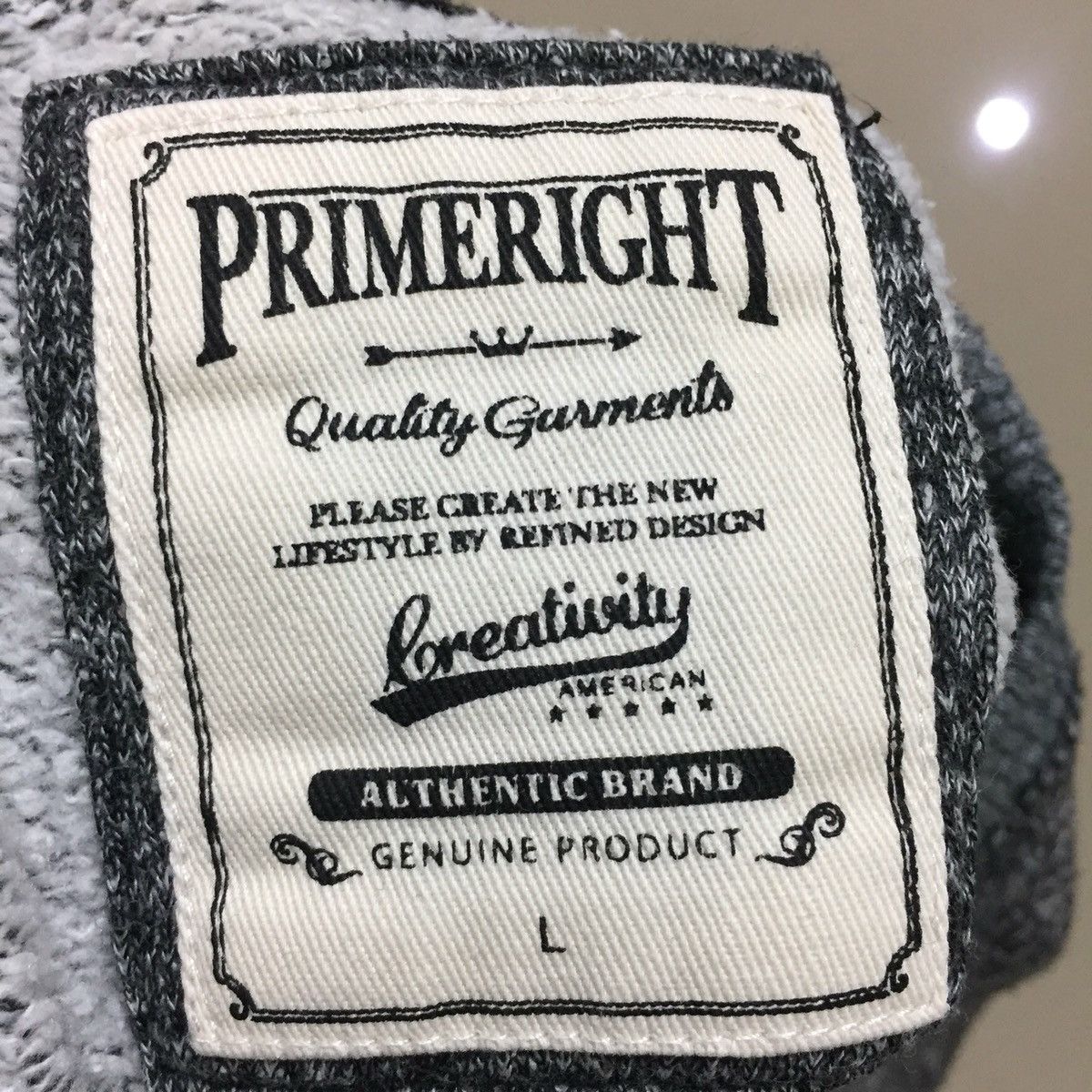 Other PRIMERIGHT Long Sleeve NEW YORK spellout size L fits M Size US M / EU 48-50 / 2 - 7 Thumbnail