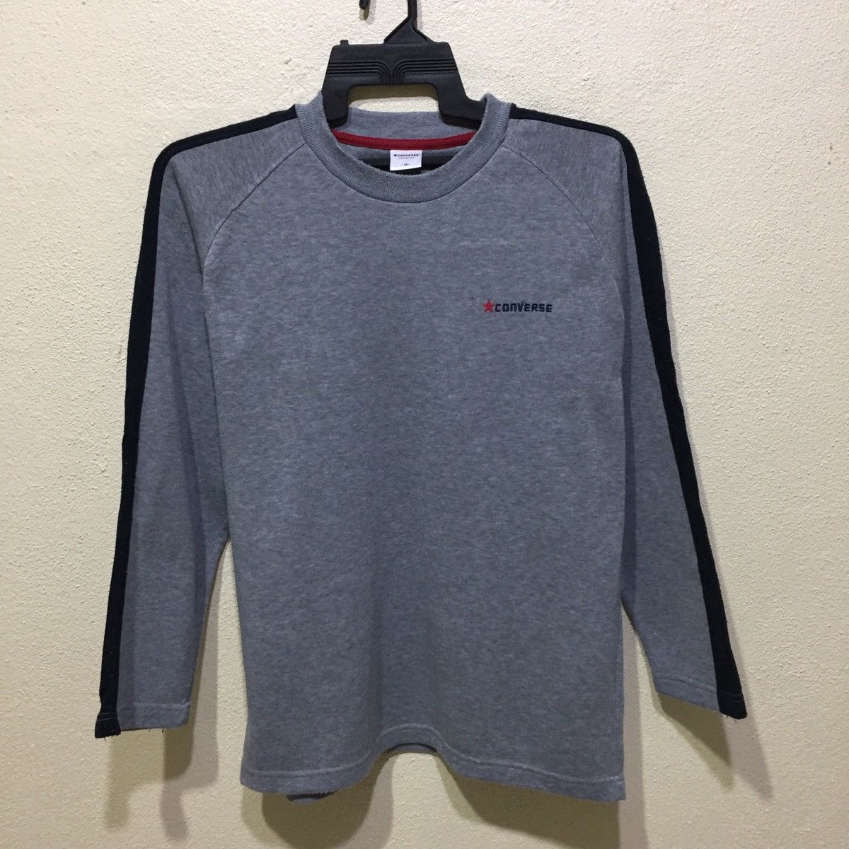 Converse CONVERSE SWEATSHIRT SPELL OUT BIG LOGO SIZE M Size US M / EU 48-50 / 2 - 1 Thumbnail