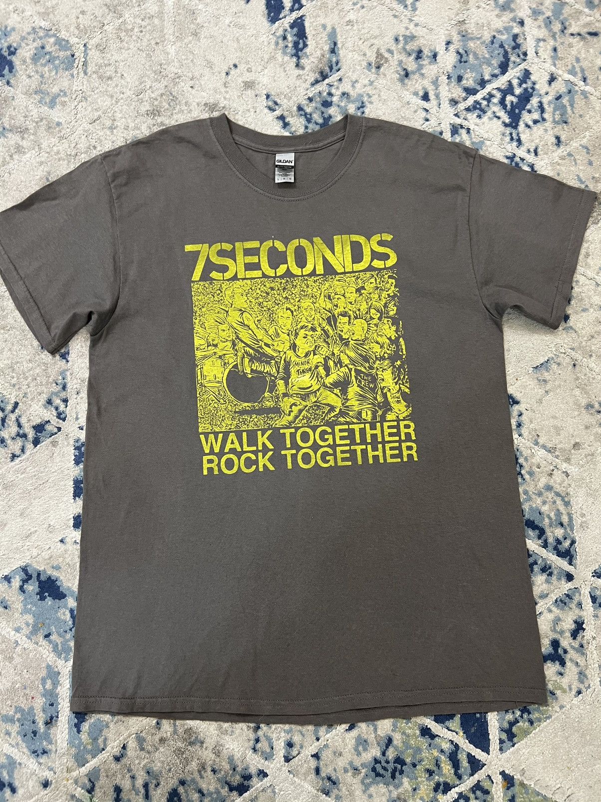 Band Tees 7 SECONDS PUNK T-SHIRT Size US L / EU 52-54 / 3 - 1 Thumbnail