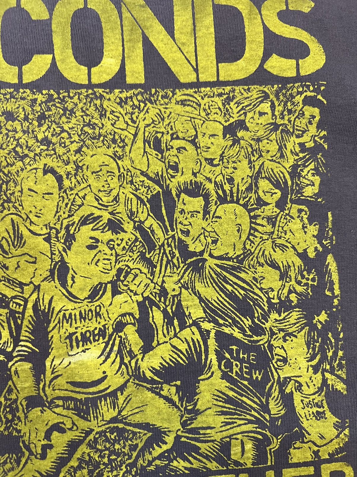 Band Tees 7 SECONDS PUNK T-SHIRT Size US L / EU 52-54 / 3 - 3 Thumbnail