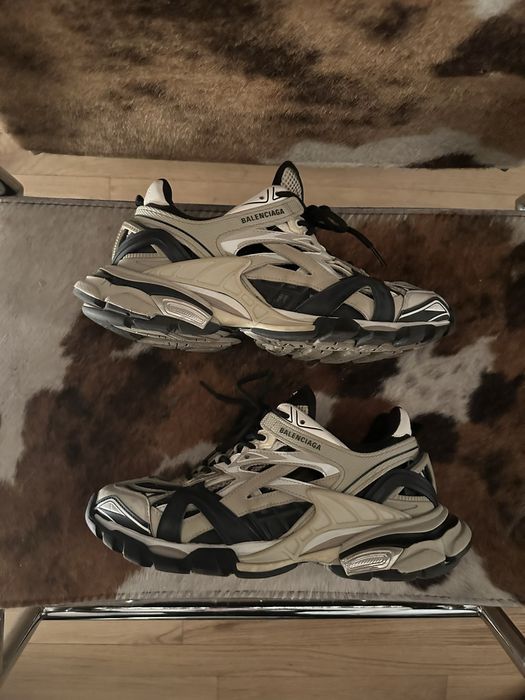 Balenciaga TRACK.2 BEIGE SZ EU 41 | Grailed