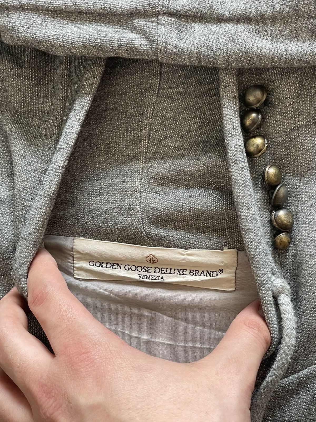 Golden Goose Golden Goose Zip Hoodie Size US L / EU 52-54 / 3 - 9 Thumbnail