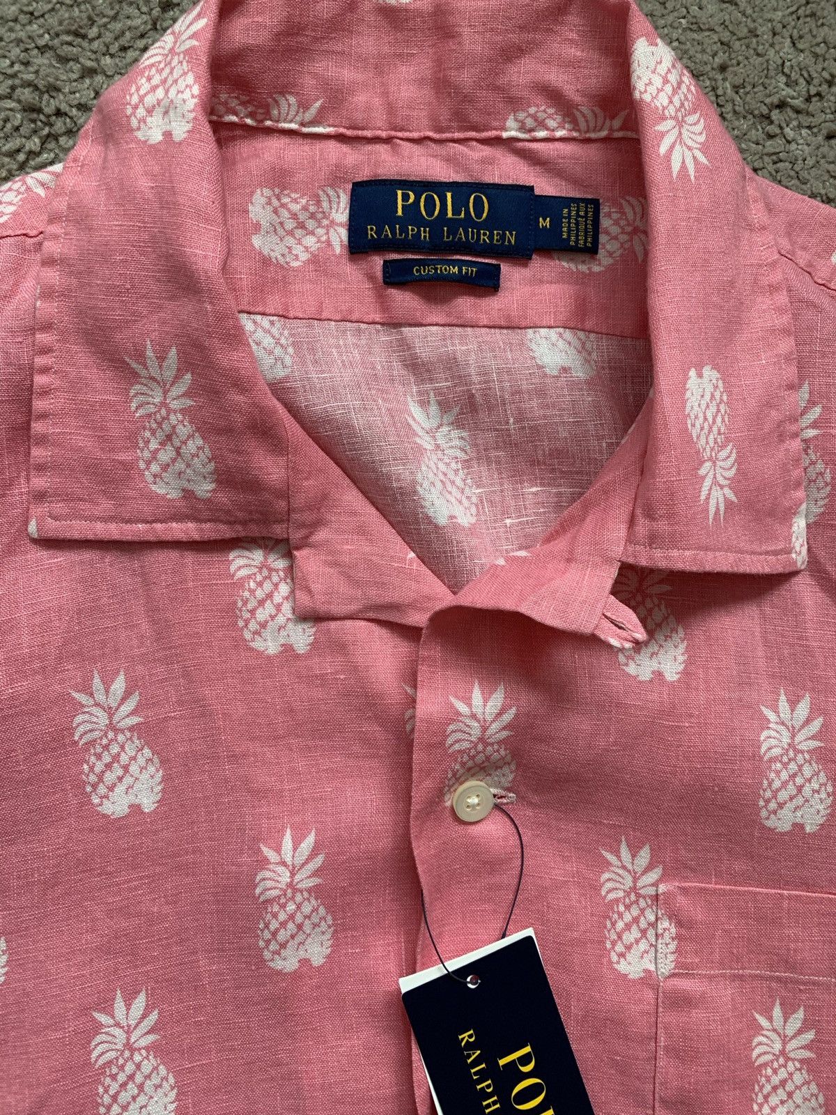 Ralph Lauren Polo Ralph Lauren Print Linen Shirt Size US M / EU 48-50 / 2 - 8 Thumbnail