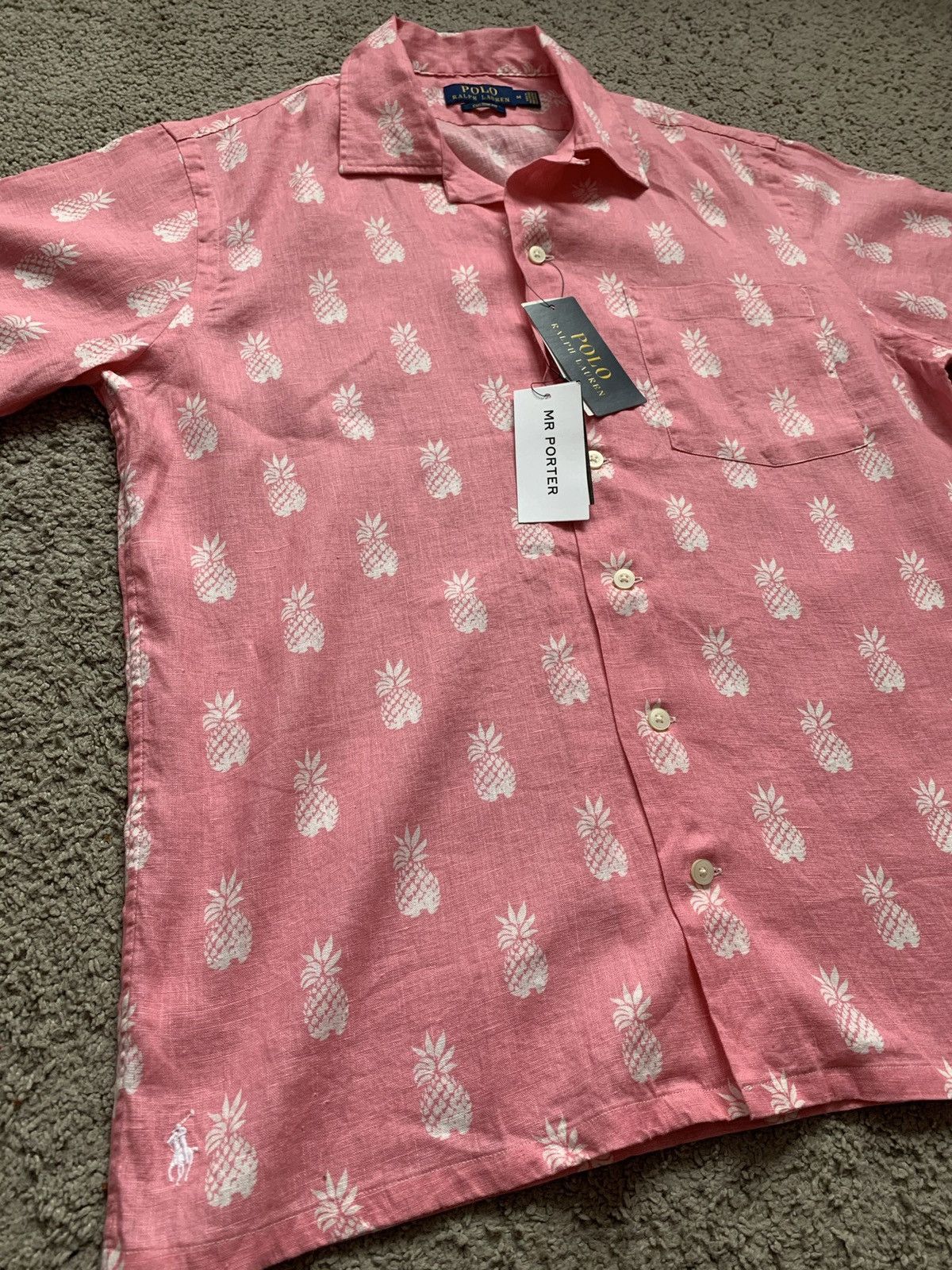 Ralph Lauren Polo Ralph Lauren Print Linen Shirt Size US M / EU 48-50 / 2 - 7 Thumbnail