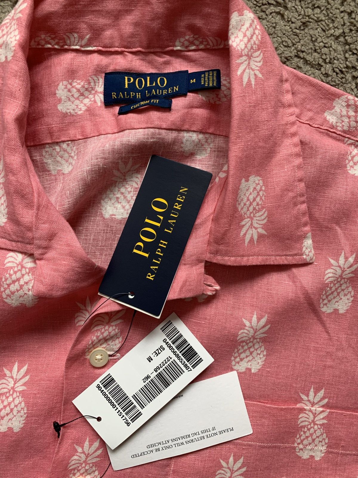Ralph Lauren Polo Ralph Lauren Print Linen Shirt Size US M / EU 48-50 / 2 - 15 Thumbnail