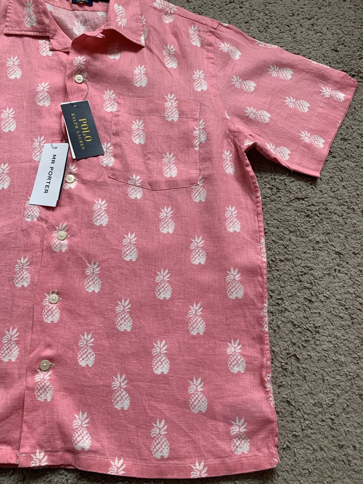 Ralph Lauren Polo Ralph Lauren Print Linen Shirt Size US M / EU 48-50 / 2 - 5 Thumbnail
