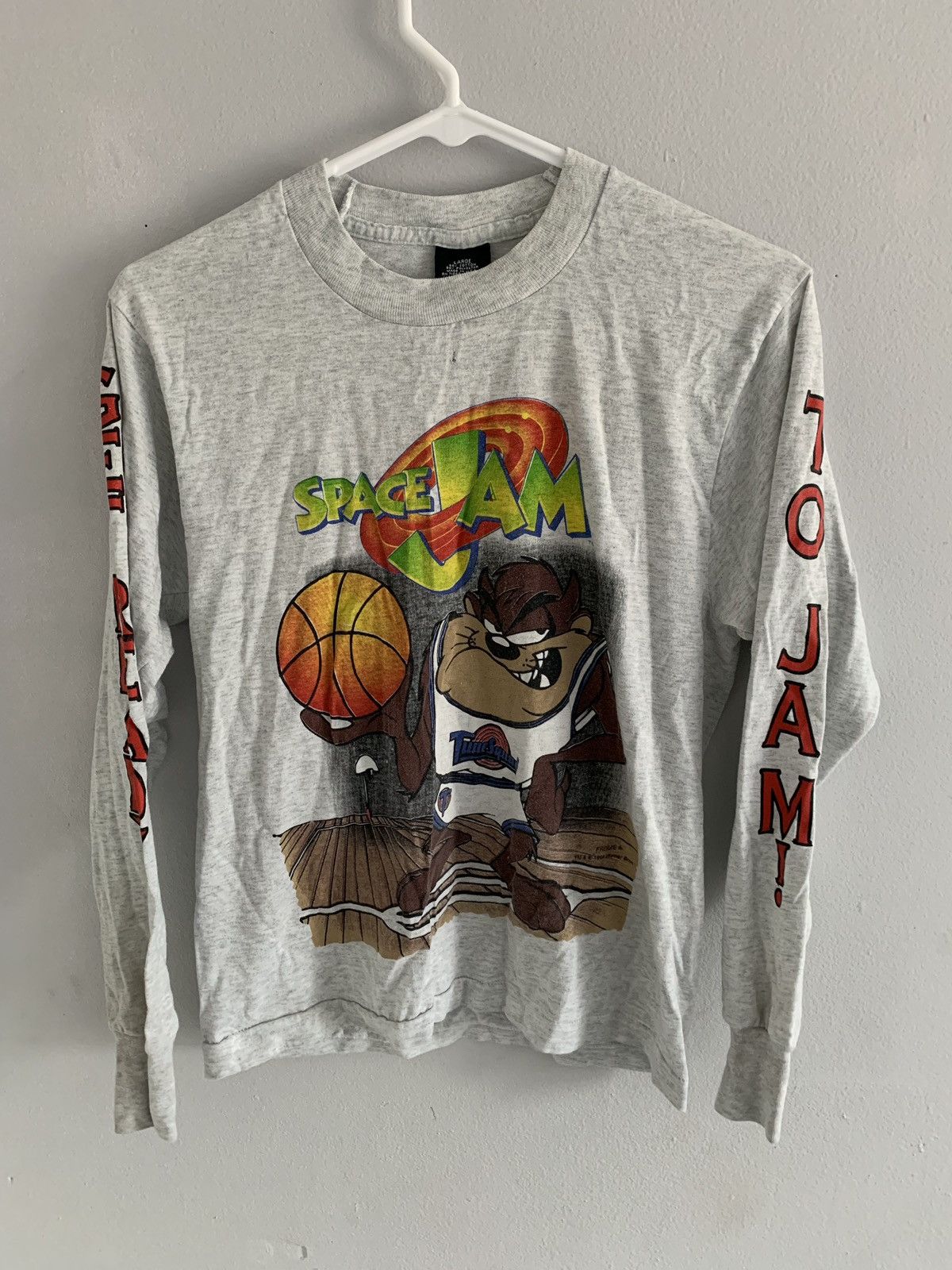 Vintage on sale 1996 Space Jam Long-Sleeve T-Shirt