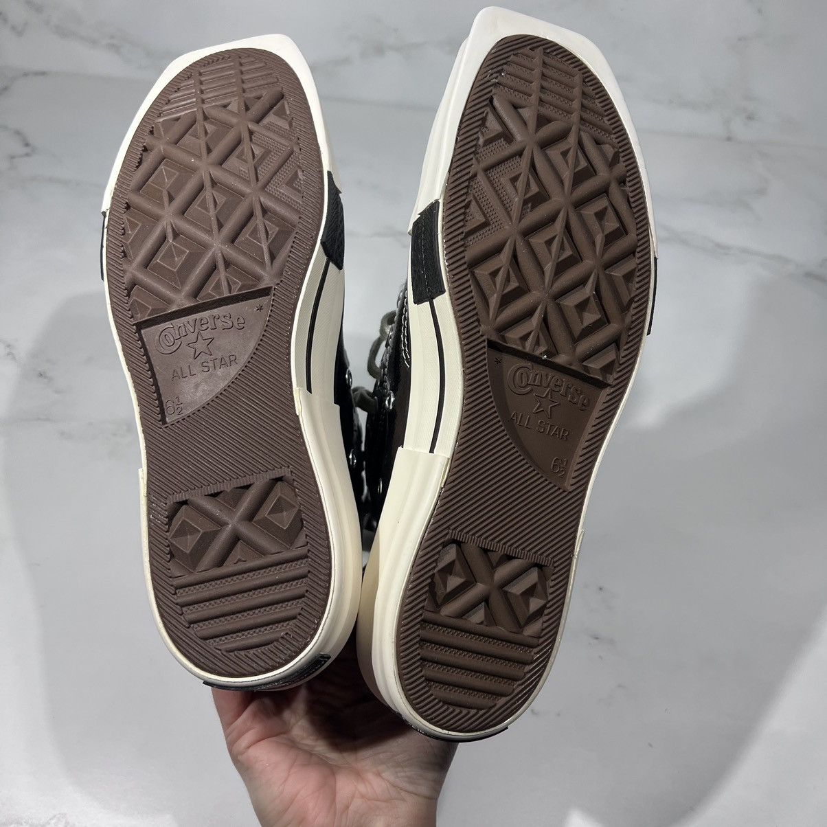 Converse Converse X Rick Owens DRKSHDW Turbodrk High Top Sneakers Size US 10.5 / IT 40.5 - 10 Thumbnail