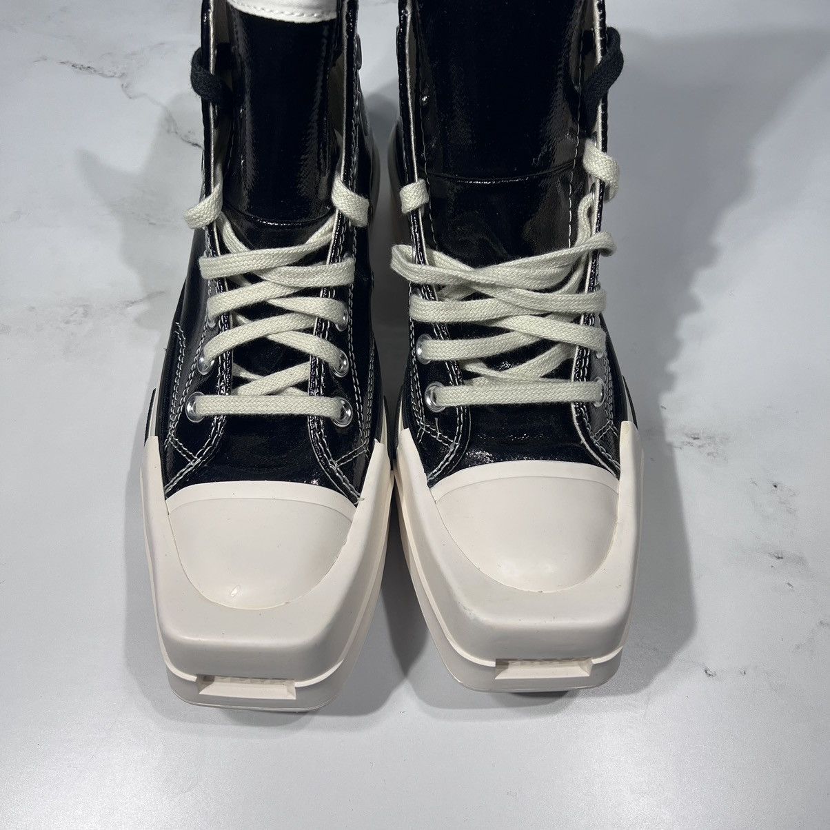 Converse Converse X Rick Owens DRKSHDW Turbodrk High Top Sneakers Size US 8.5 / EU 41-42 - 4 Thumbnail