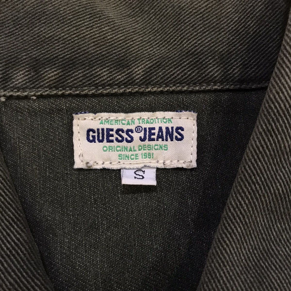 Guess × Vintage Vintage Guess Jeans Trucker Denim Jacket Size US S / EU 44-46 / 1 - 7 Thumbnail