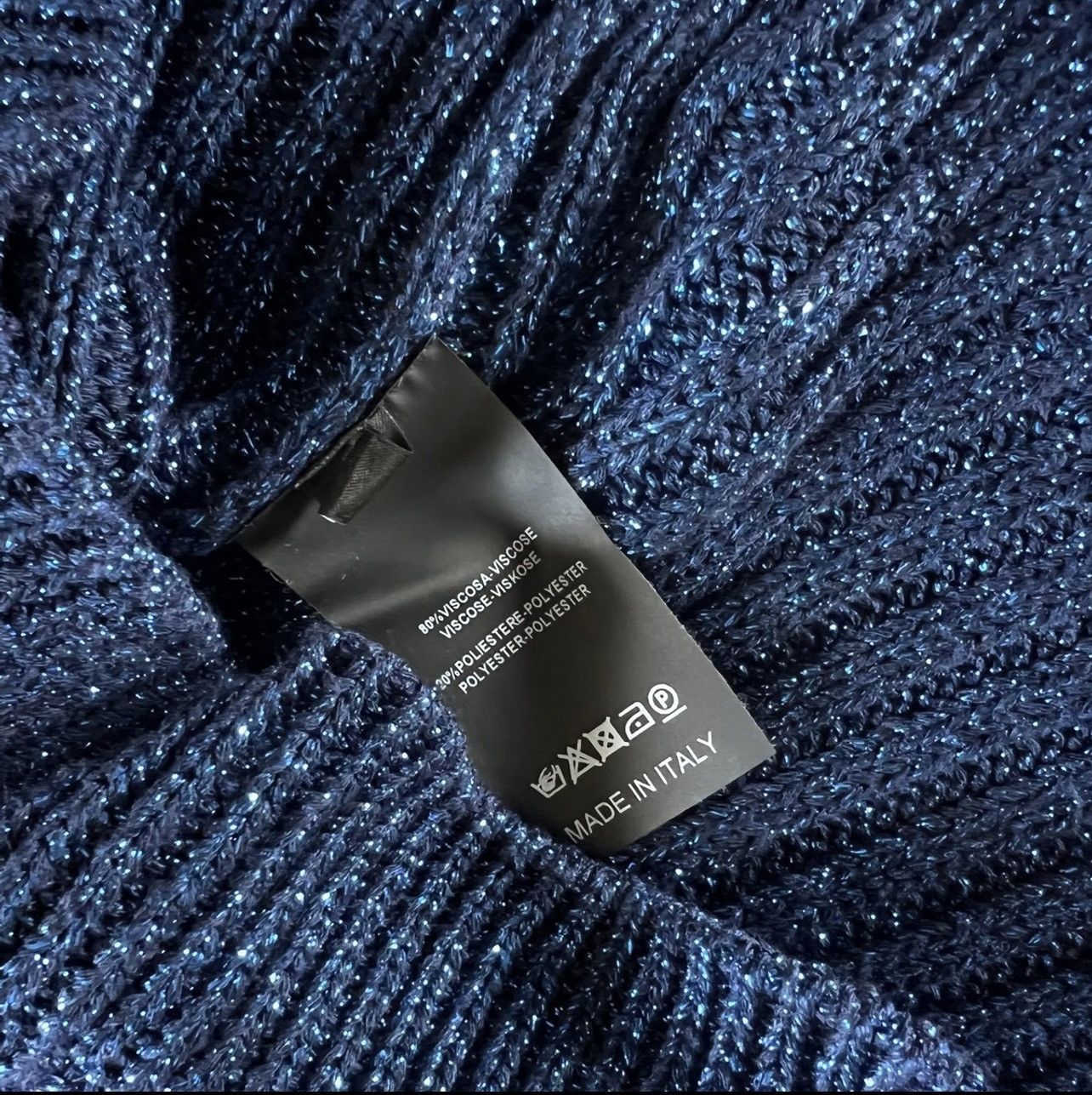 Raf Simons Raf Simons 19SS Glitter knit Size US M / EU 48-50 / 2 - 3 Thumbnail