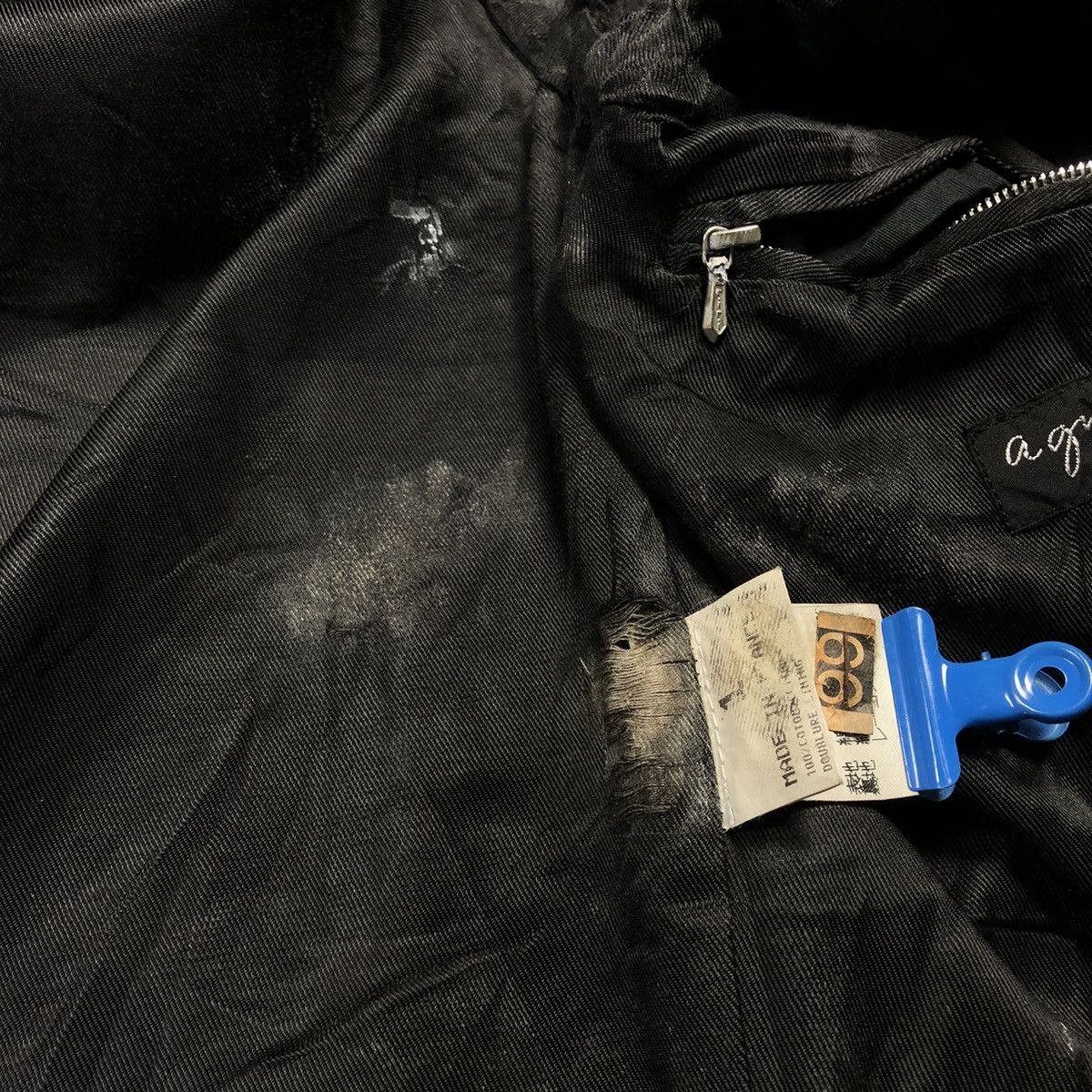 Vintage × agnes b. Trashed/Distressed Vintage Agnes B Jacket Size US M / EU 48-50 / 2 - 23 Thumbnail