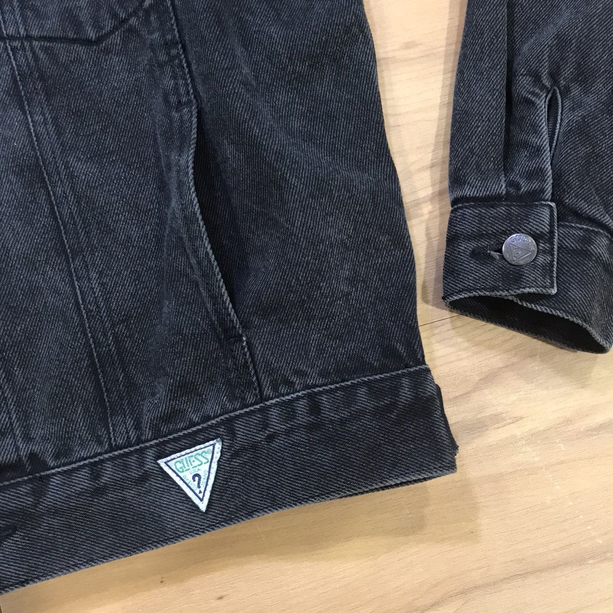 Georges Marciano × Guess × Vintage Vintage Guess by Georges Marciano Trucker Denim Jacket Size US S / EU 44-46 / 1 - 4 Thumbnail