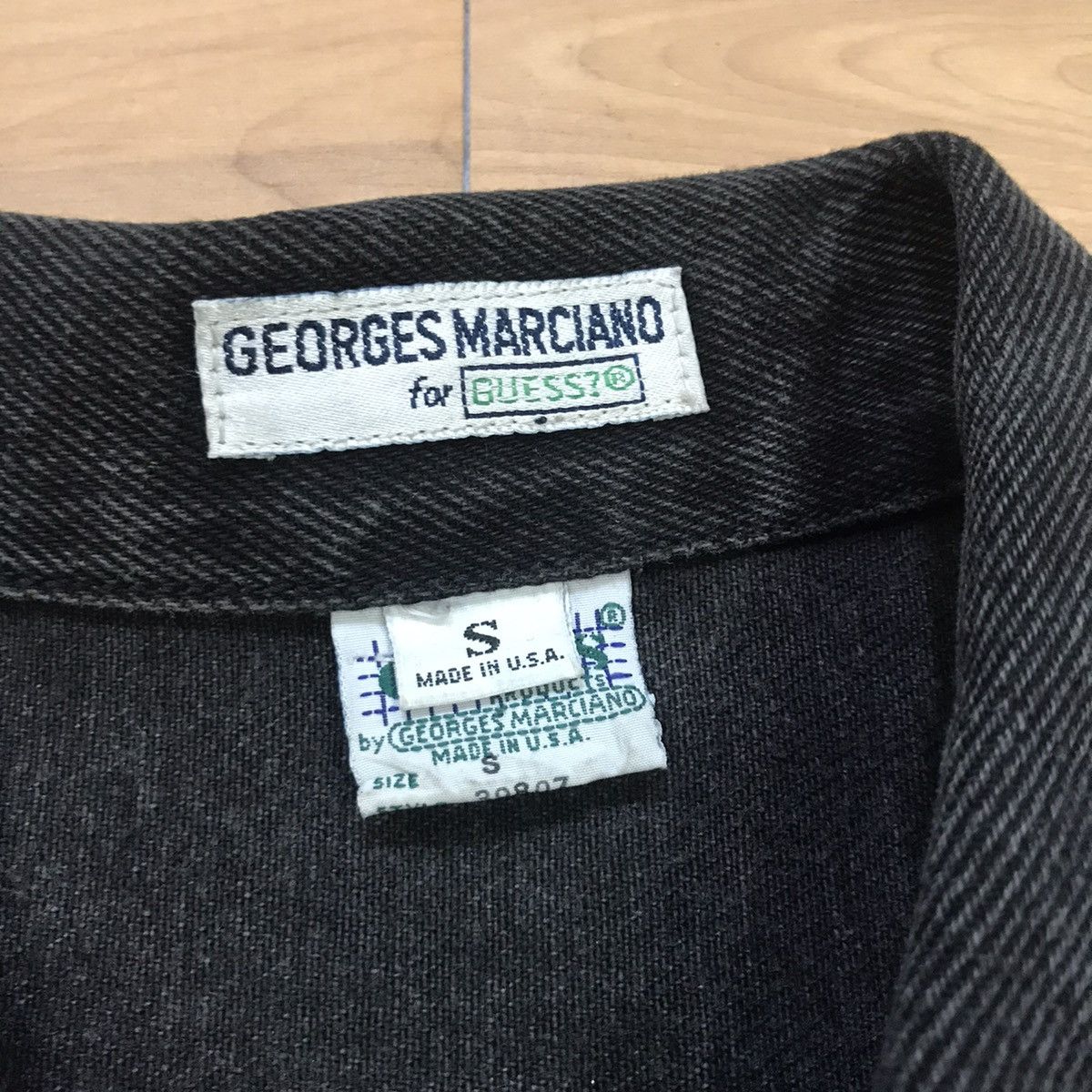Georges Marciano × Guess × Vintage Vintage Guess by Georges Marciano Trucker Denim Jacket Size US S / EU 44-46 / 1 - 8 Thumbnail
