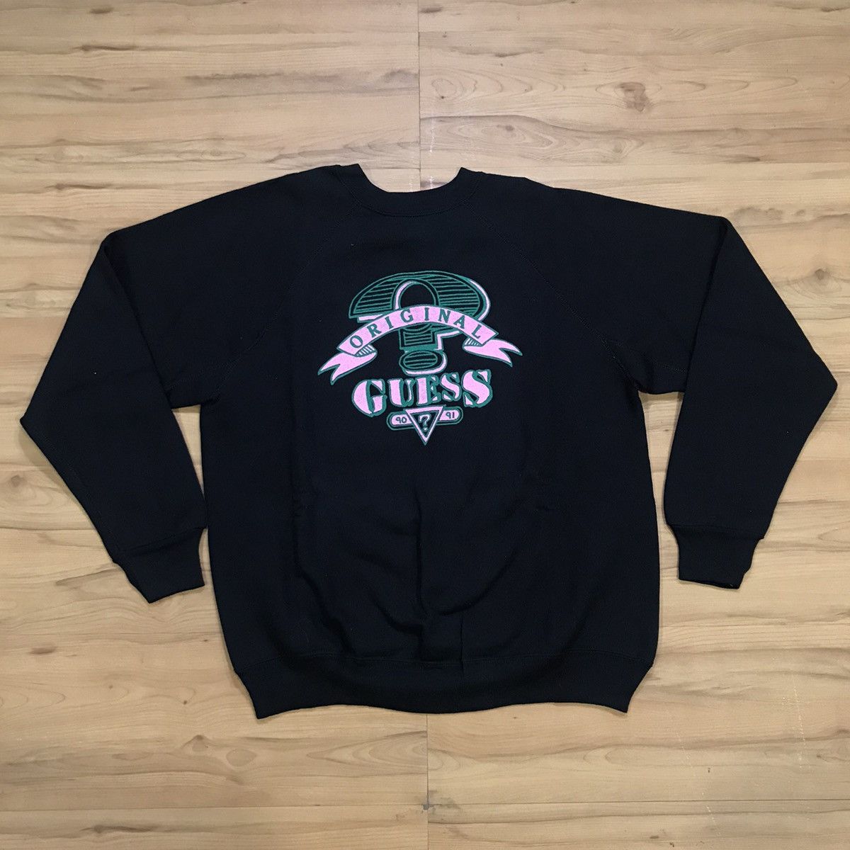Guess Vintage Guess Crewneck Sweatshirt Size US L / EU 52-54 / 3 - 3 Thumbnail