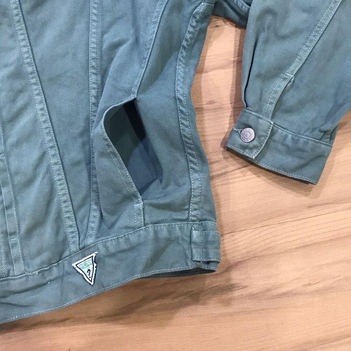 Georges Marciano × Guess × Vintage Guess USA by Georges Marciano Trucker Denim Jacket Size US XL / EU 56 / 4 - 5 Thumbnail