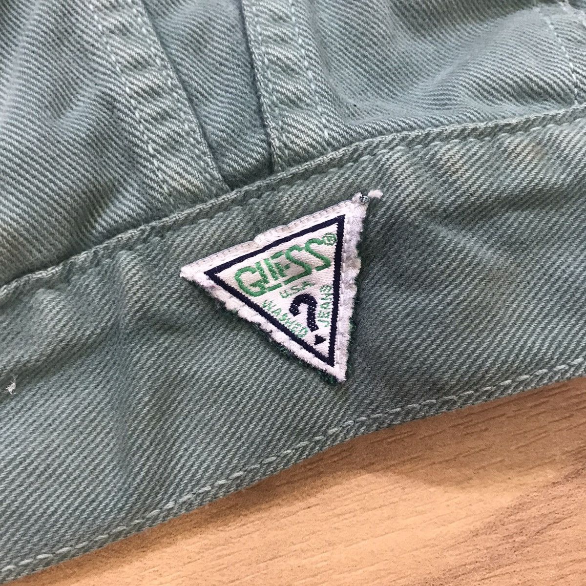 Georges Marciano × Guess × Vintage Guess USA by Georges Marciano Trucker Denim Jacket Size US XL / EU 56 / 4 - 4 Thumbnail
