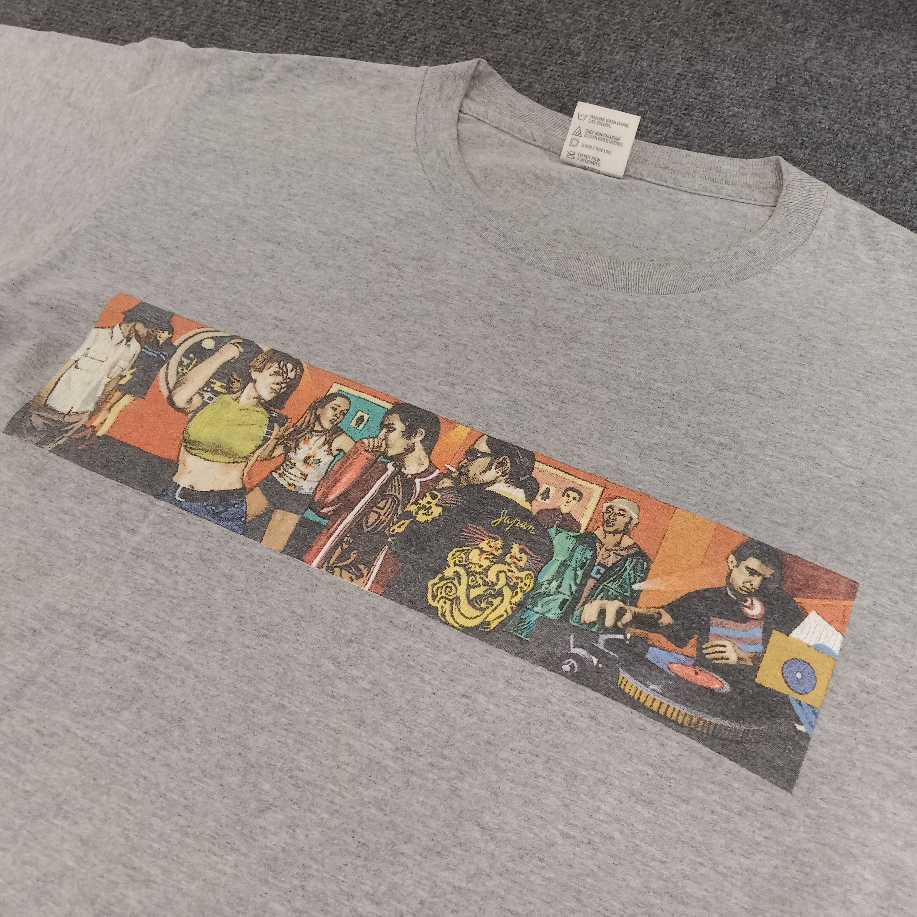 Band Tees × Rap Tees Impact American Streetwear Skateboard HipHop Tshirt Size US M / EU 48-50 / 2 - 2 Thumbnail