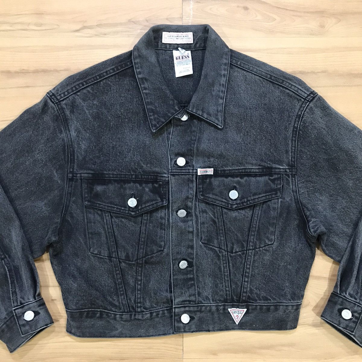 Vintage Guess By Georges Marciano Wash Denim Jacket