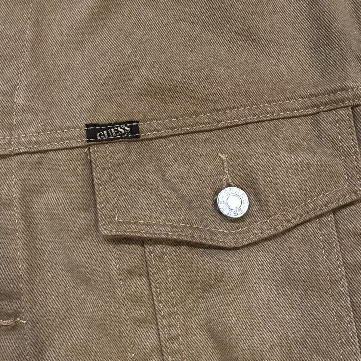 Guess × Vintage Vintage Guess Jeans Denim Trucker Jacket Size US M / EU 48-50 / 2 - 6 Thumbnail