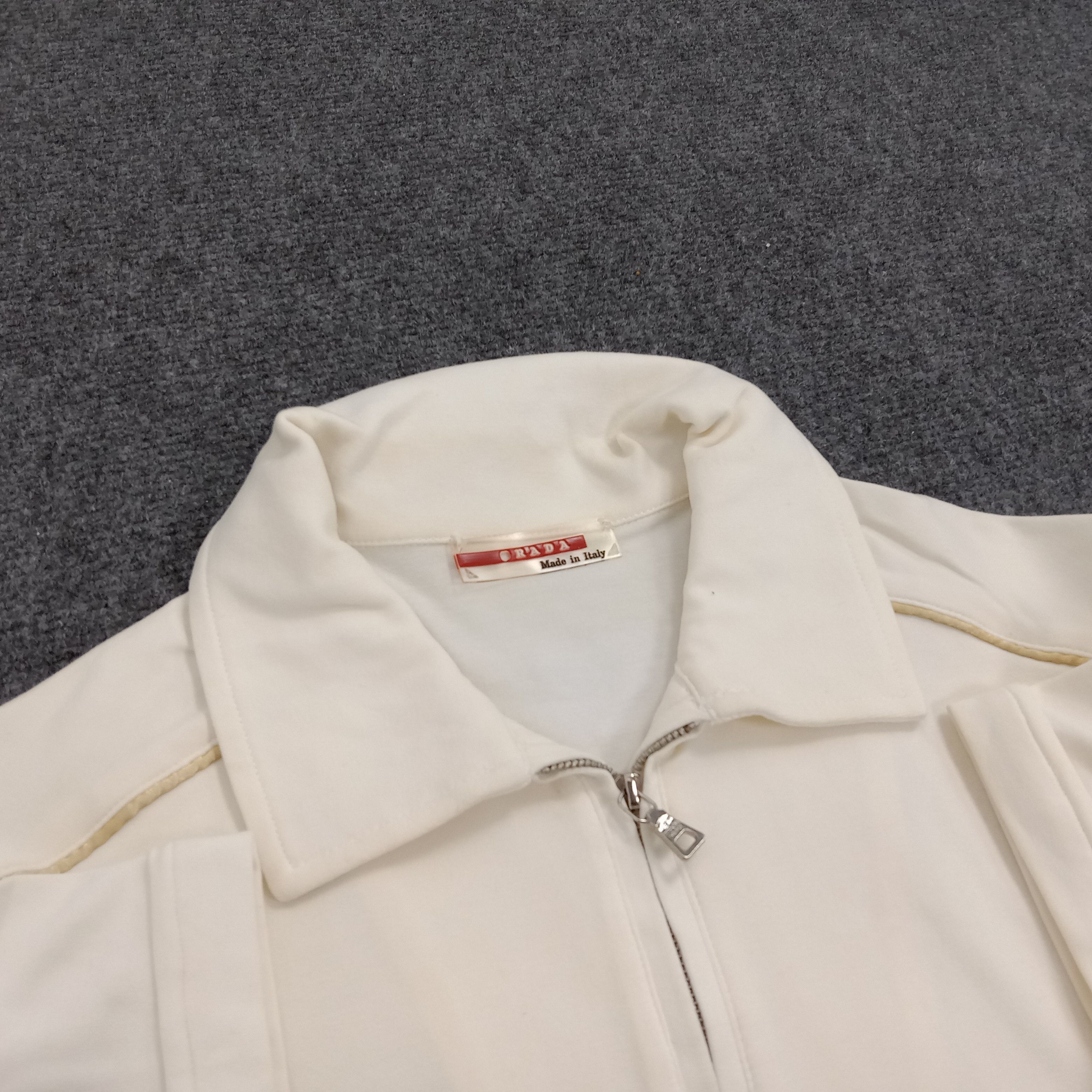 Prada × Vintage Prada Milano Half Zipper Polo Shirt Size S / US 4 / IT 40 - 4 Thumbnail