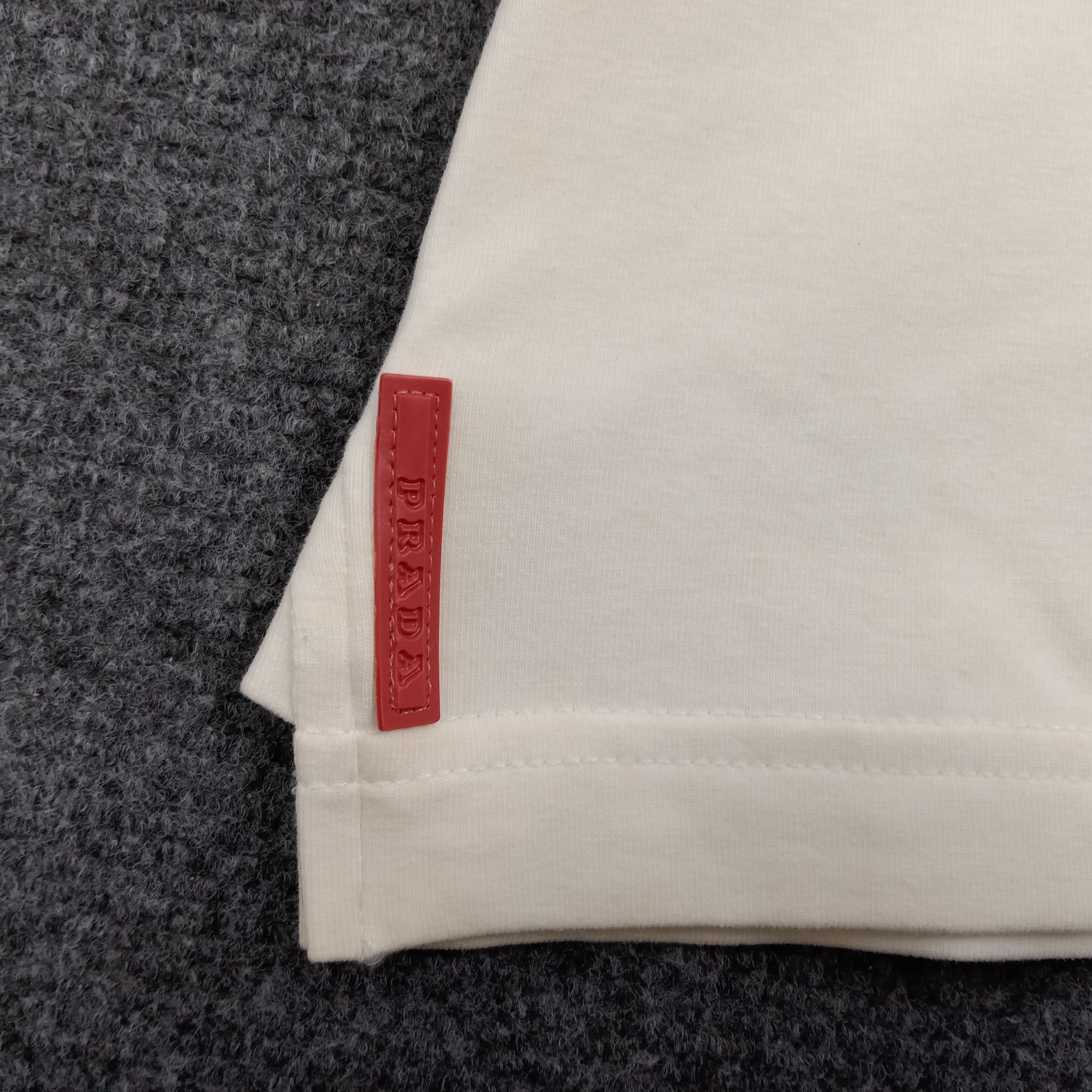 Prada × Vintage Prada Milano Half Zipper Polo Shirt Size S / US 4 / IT 40 - 5 Thumbnail