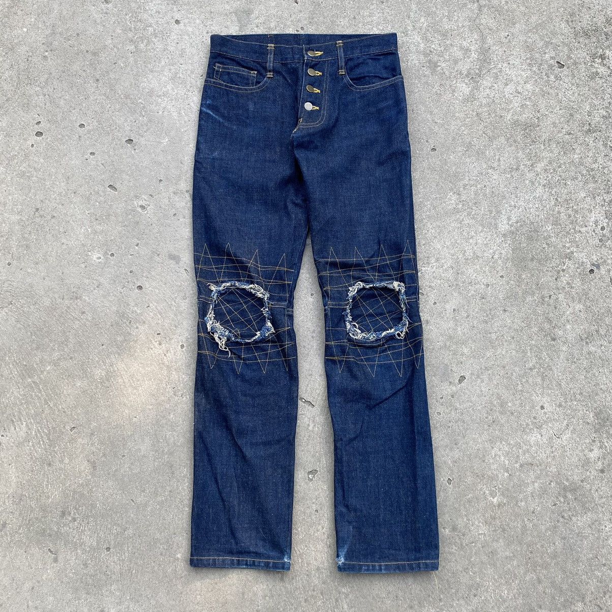 Christopher NEMETH Archive Iconic Blown Knee Punk Japan Jeans Denim M 31