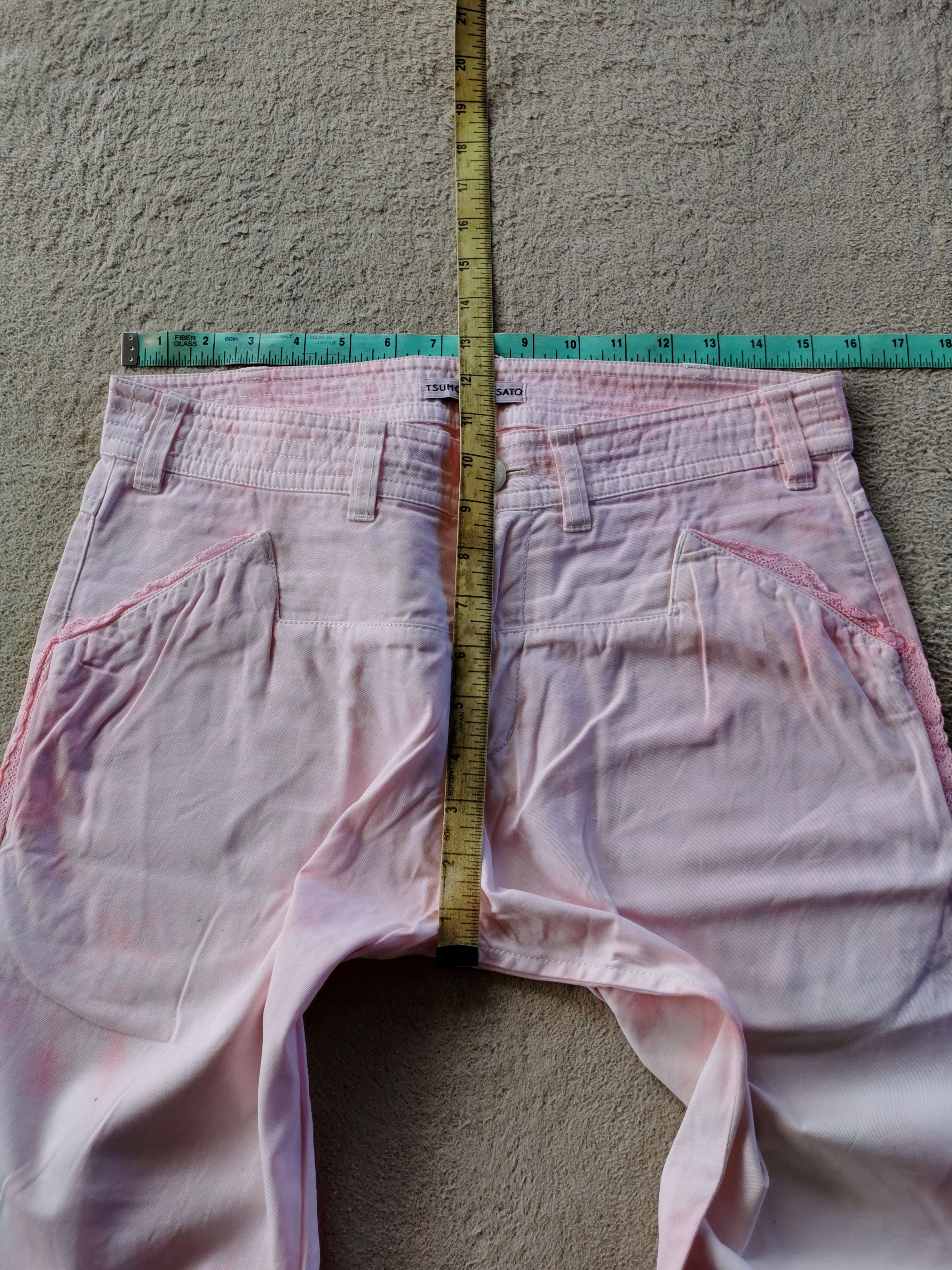 Issey Miyake × Pleats Please Issey Miyake × Tsumori Chisato Tsumori Chisato Pink Tie Dye Jeans Size US 31 - 7 Thumbnail