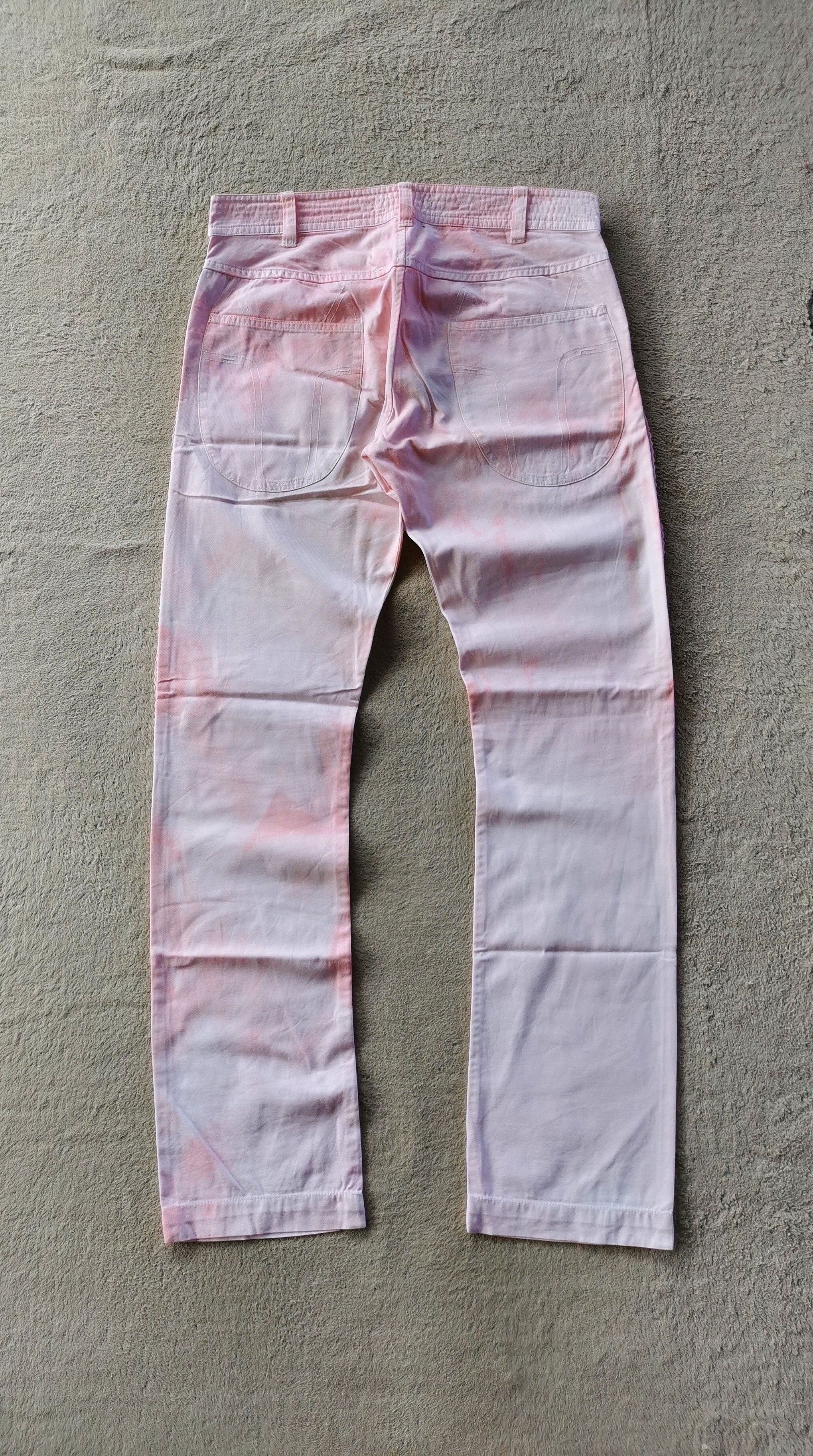 Issey Miyake × Pleats Please Issey Miyake × Tsumori Chisato Tsumori Chisato Pink Tie Dye Jeans Size US 31 - 5 Thumbnail