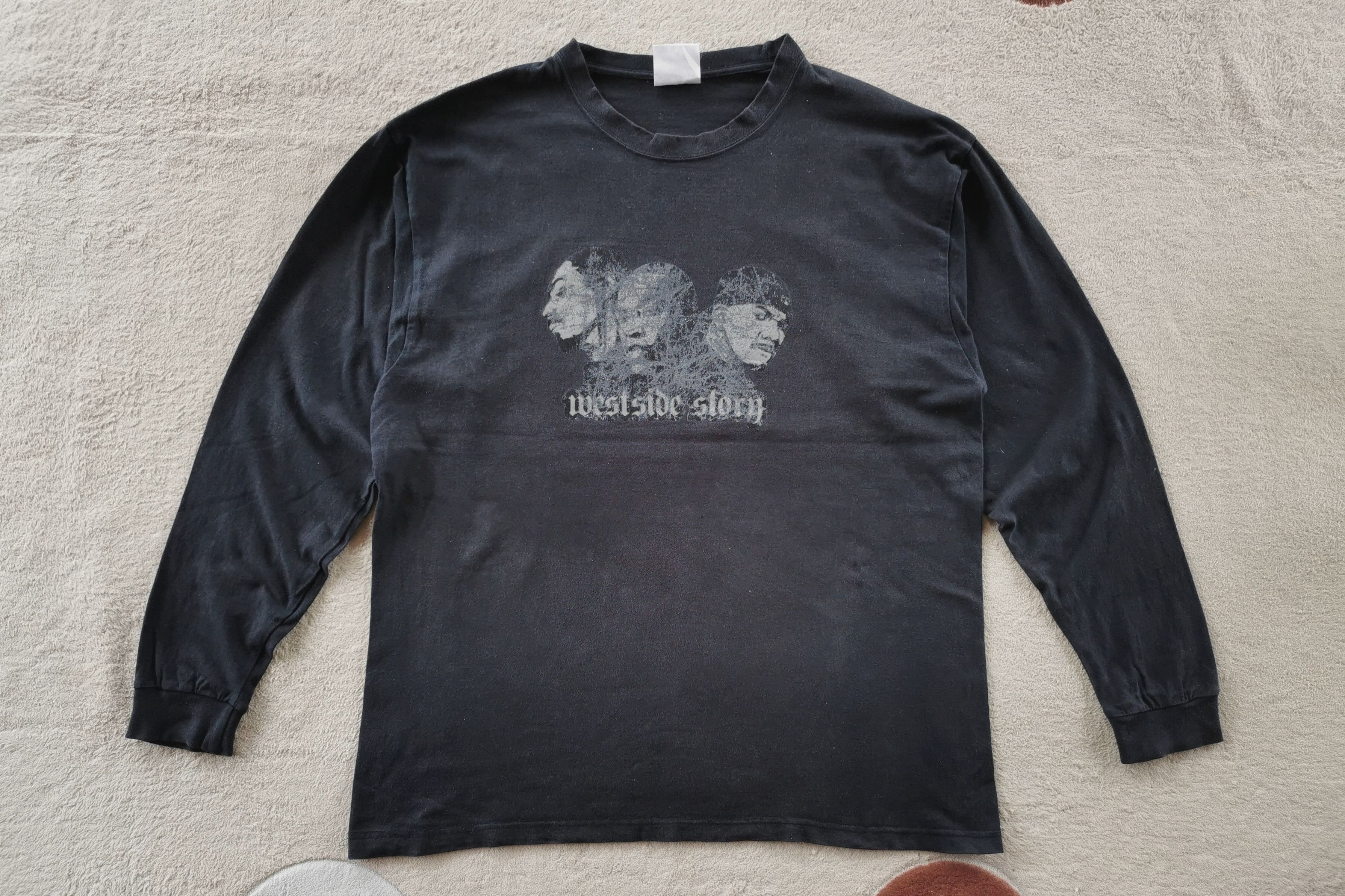 Rap Tees Vintage Dr Dre Snoop Dogg West Side Story Longsleeve Shirt Size US XXL / EU 58 / 5 - 1 Thumbnail