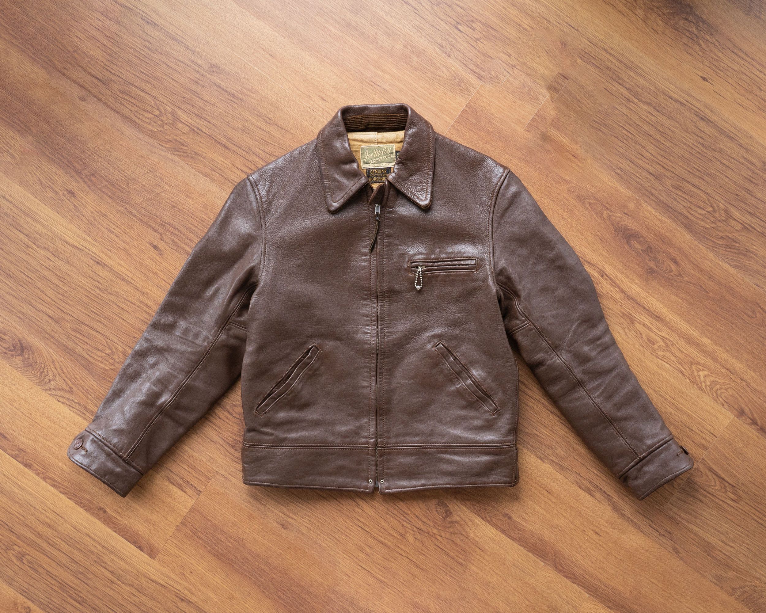 Real Mccoys Hercules Horsehide Leather Jacket
