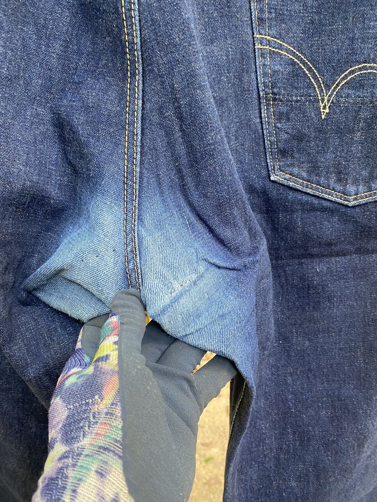 Edwin VINTAGE EDWIN OVERSIZE DENIM PANTS Size US 40 / EU 56 - 4 Thumbnail